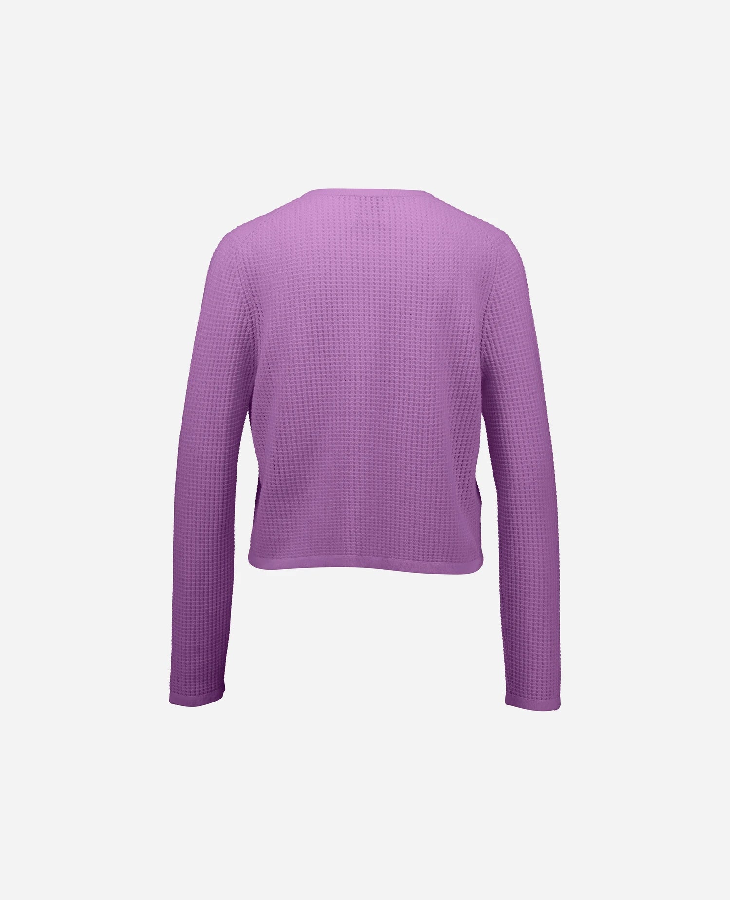 262-17090-70_2 - Allude - 30% Cashmere 70% Wolle Damen Langarm Lila Rundhals SAPG::262-17090 Spring/Summer 2026 Strickjacke Wolle