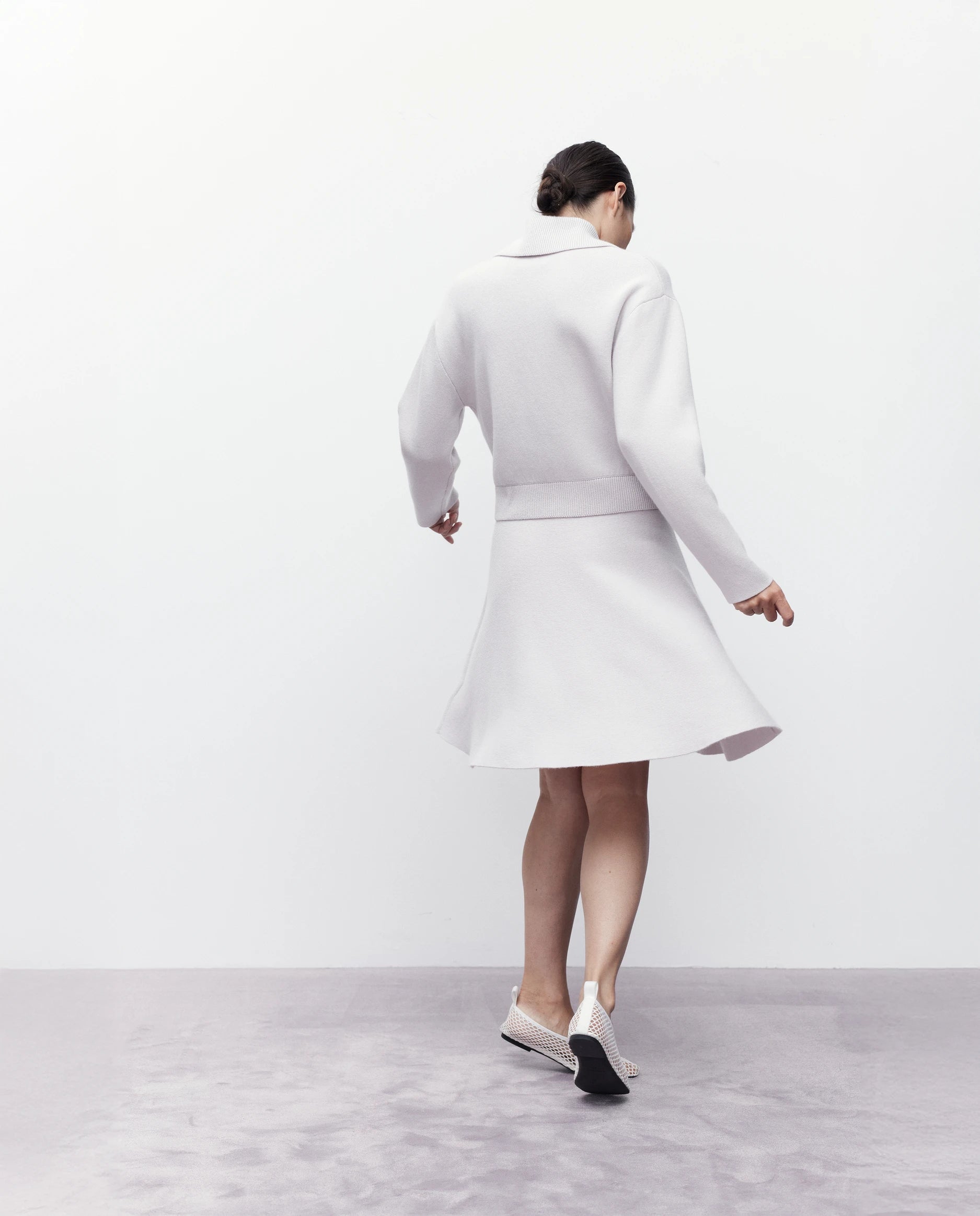 262-17600-80_2638 - Allude - 30% Cashmere 70% Wolle Active Damen Grau Jacket Langarm SAPG::262-17600 Spring/Summer 2026 Wolle