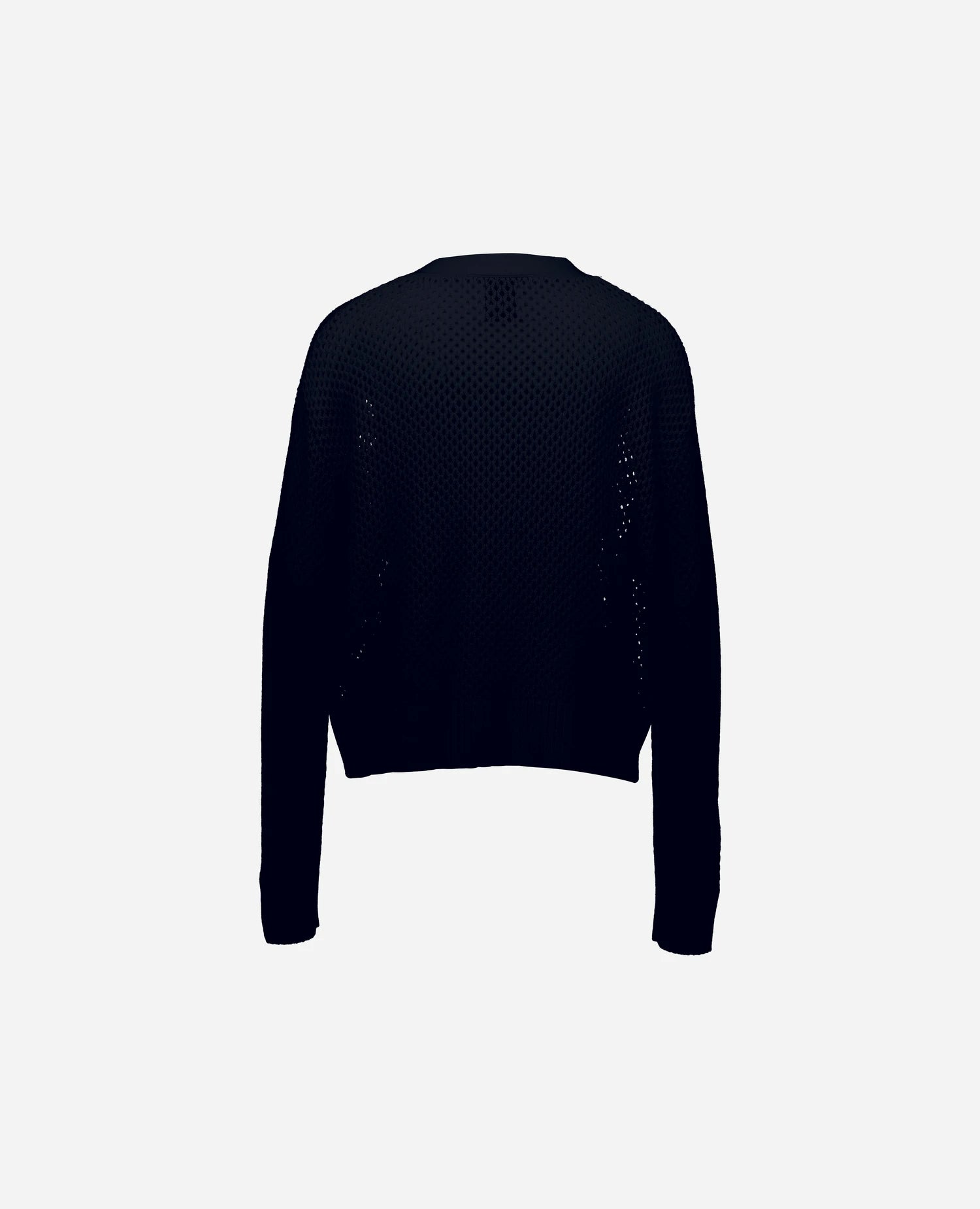 262-17645-14_2 - Allude - 30% Cashmere 70% Wolle Damen Langarm Navy SAPG::262-17645 Spring/Summer 2026 Strickjacke V-Ausschnitt Wolle