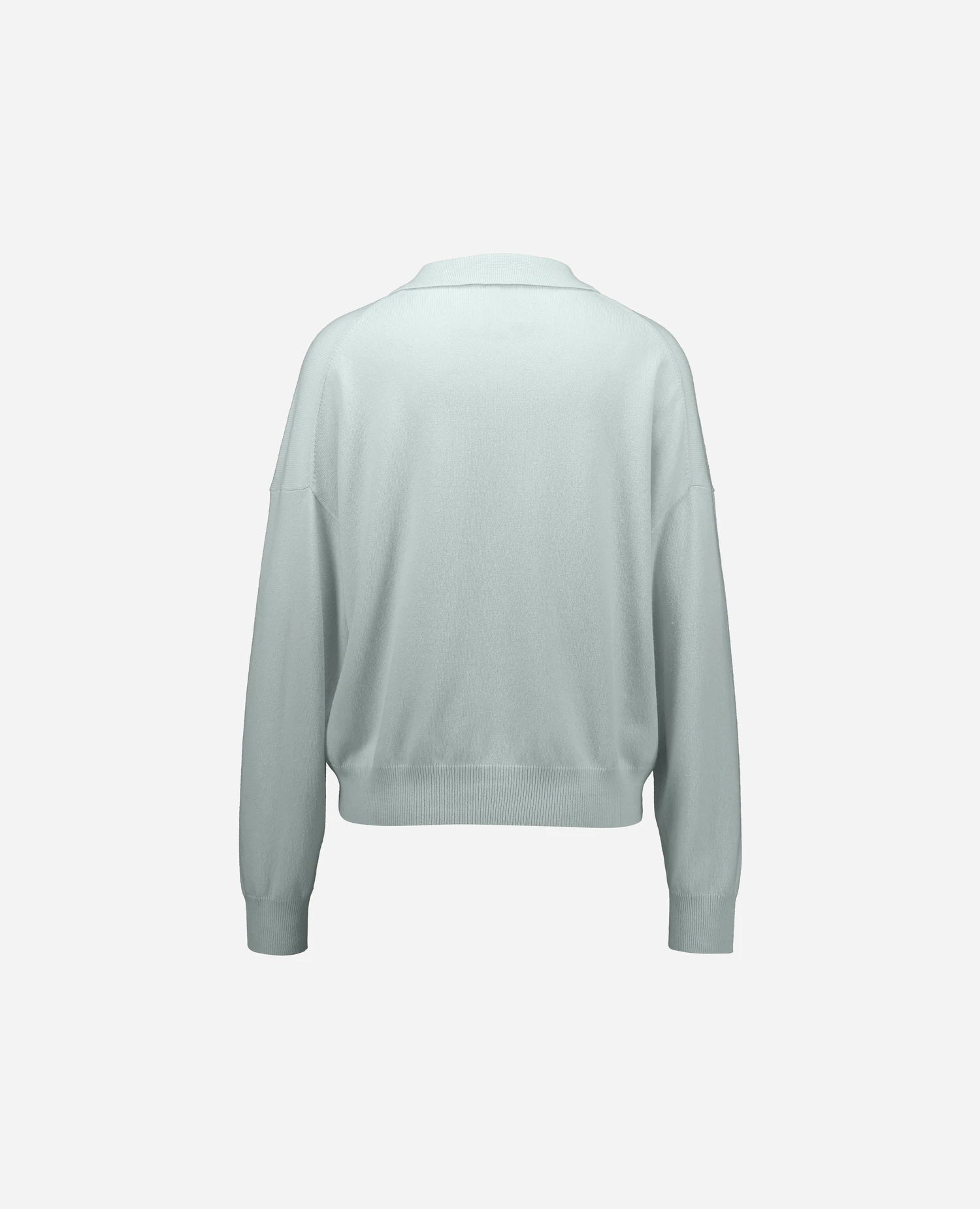 262-17741-30_2 - Allude - 30% Cashmere 70% Wolle Active Damen Grün Langarm Polo Pullover SAPG::262-17741 Spring/Summer 2026 Wolle