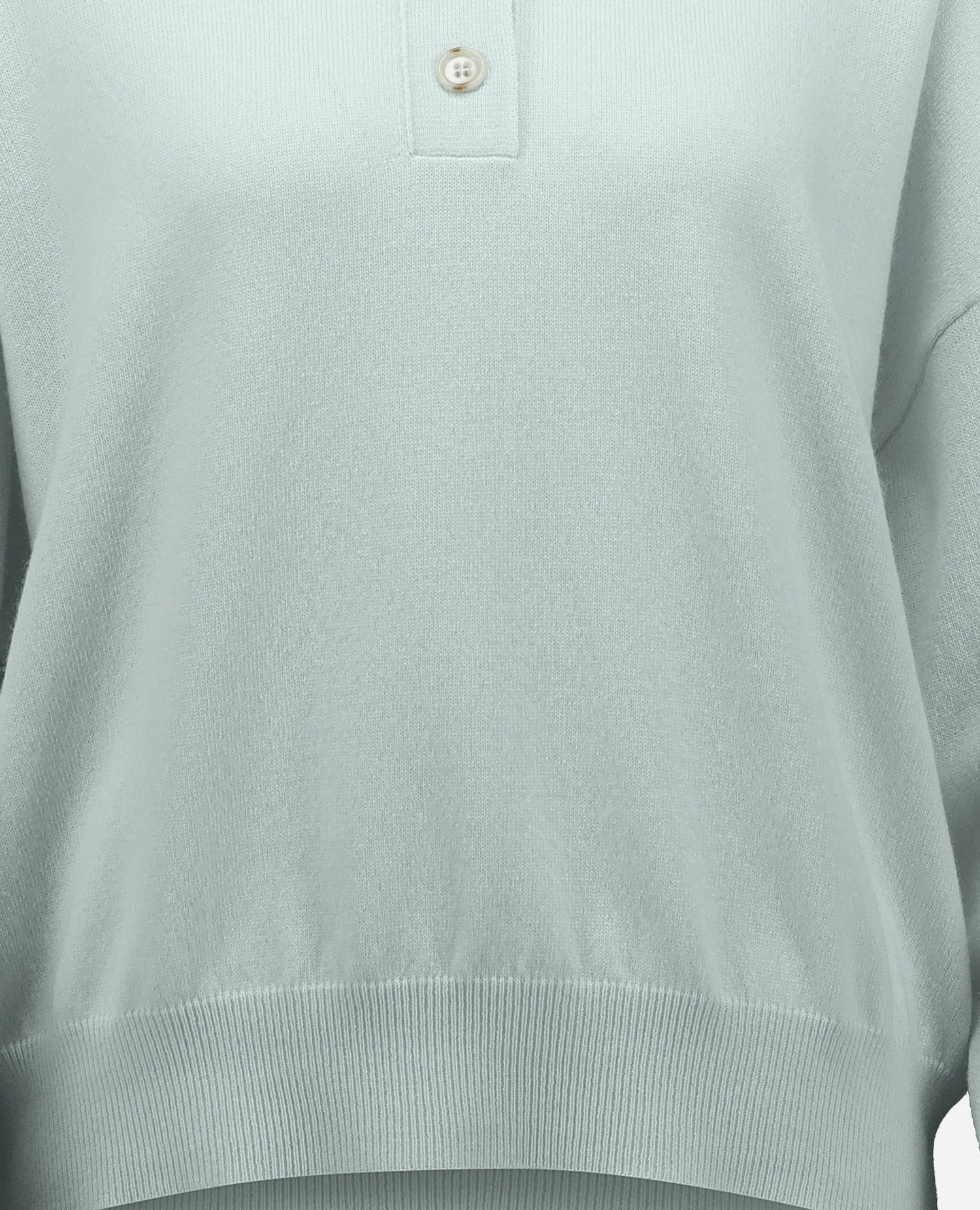 262-17741-30_4 - Allude - 30% Cashmere 70% Wolle Active Damen Grün Langarm Polo Pullover SAPG::262-17741 Spring/Summer 2026 Wolle