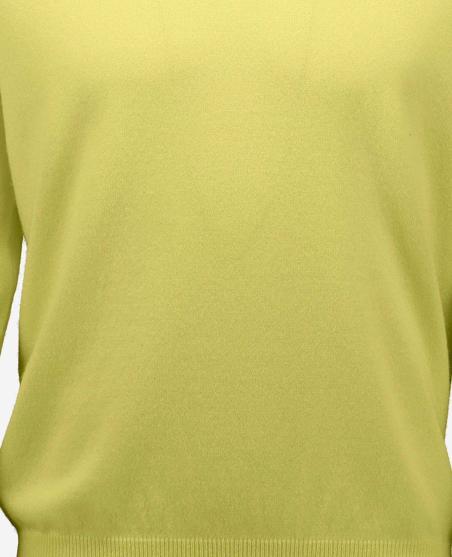 262-30020-21_4 - Allude - 100% Cashmere Active Cashmere Gelb Herren Langarm NEW Pullover SAPG::262-30020 Spring/Summer 2026 V-Ausschnitt