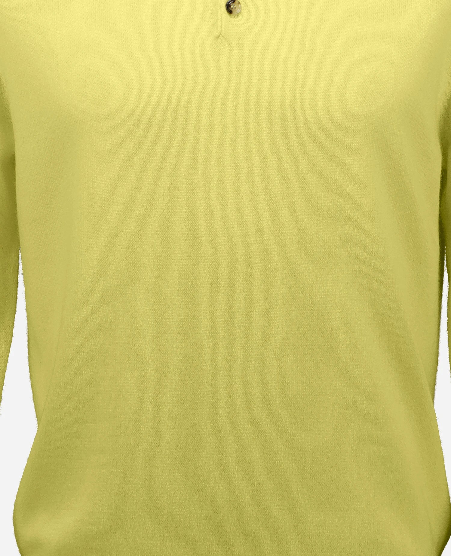 262-30023-21_4 - Allude - 100% Cashmere Active Cashmere Gelb Herren Langarm NEW Polo Pullover SAPG::262-30023 Spring/Summer 2026