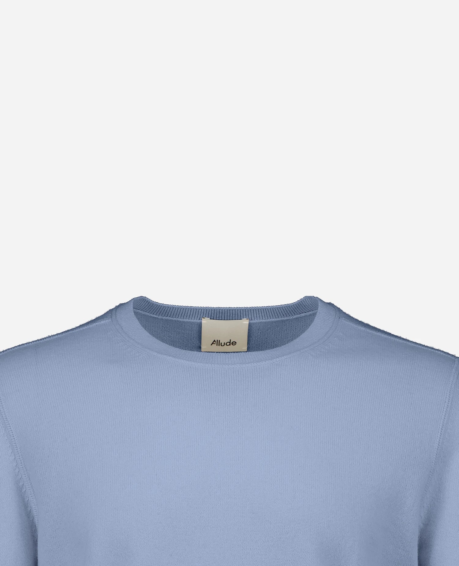 262-35001-11_3 - Allude - 30% Cashmere 70% Baumwolle Baumwolle Blau Herren Langarm Pullover Rundhals SAPG::262-35001 Spring/Summer 2026