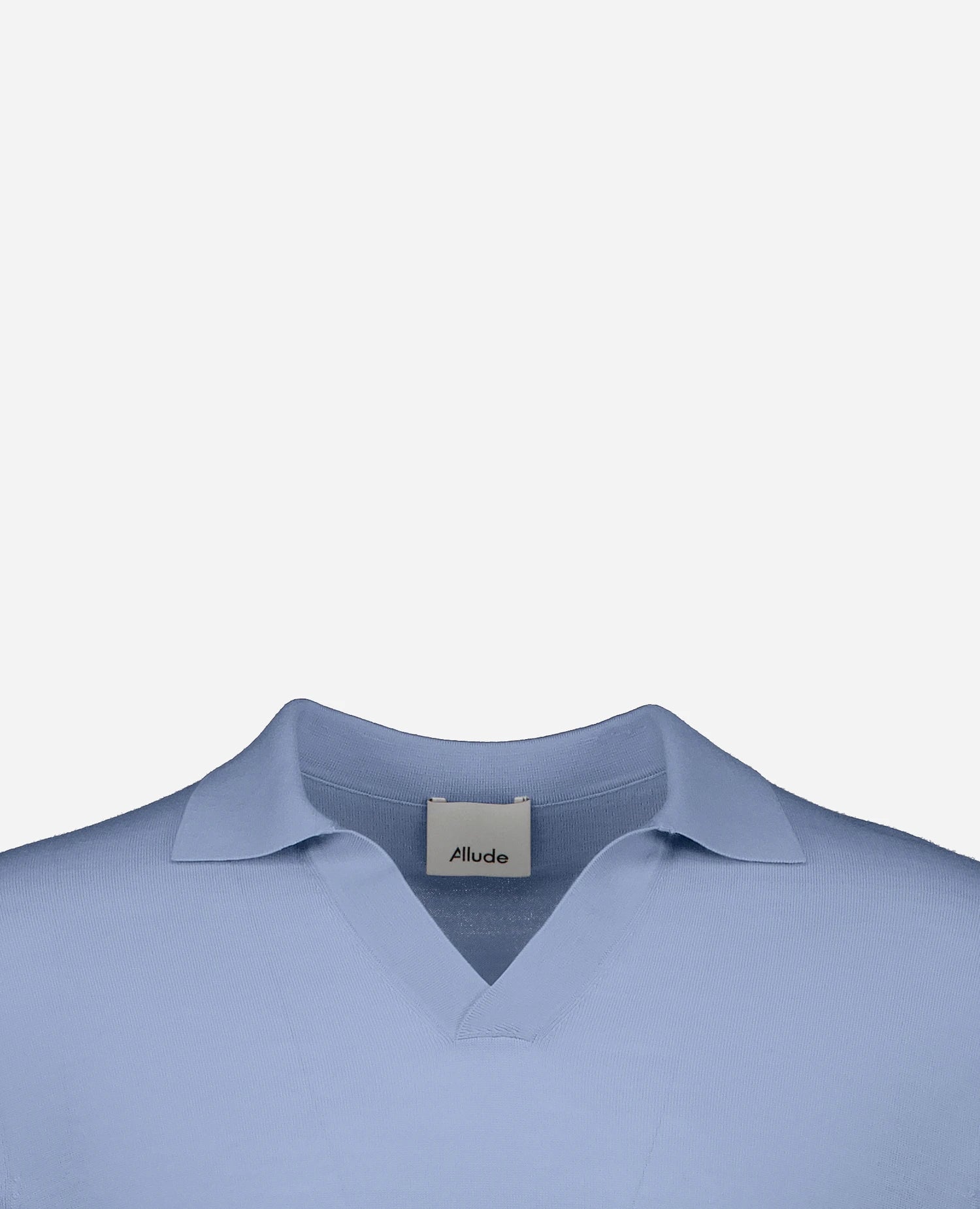 262-35003-11_3 - Allude - 1/4 Arm 30% Cashmere 70% Baumwolle Baumwolle Blau Herren Polo Pullover SAPG::262-35003 Spring/Summer 2026