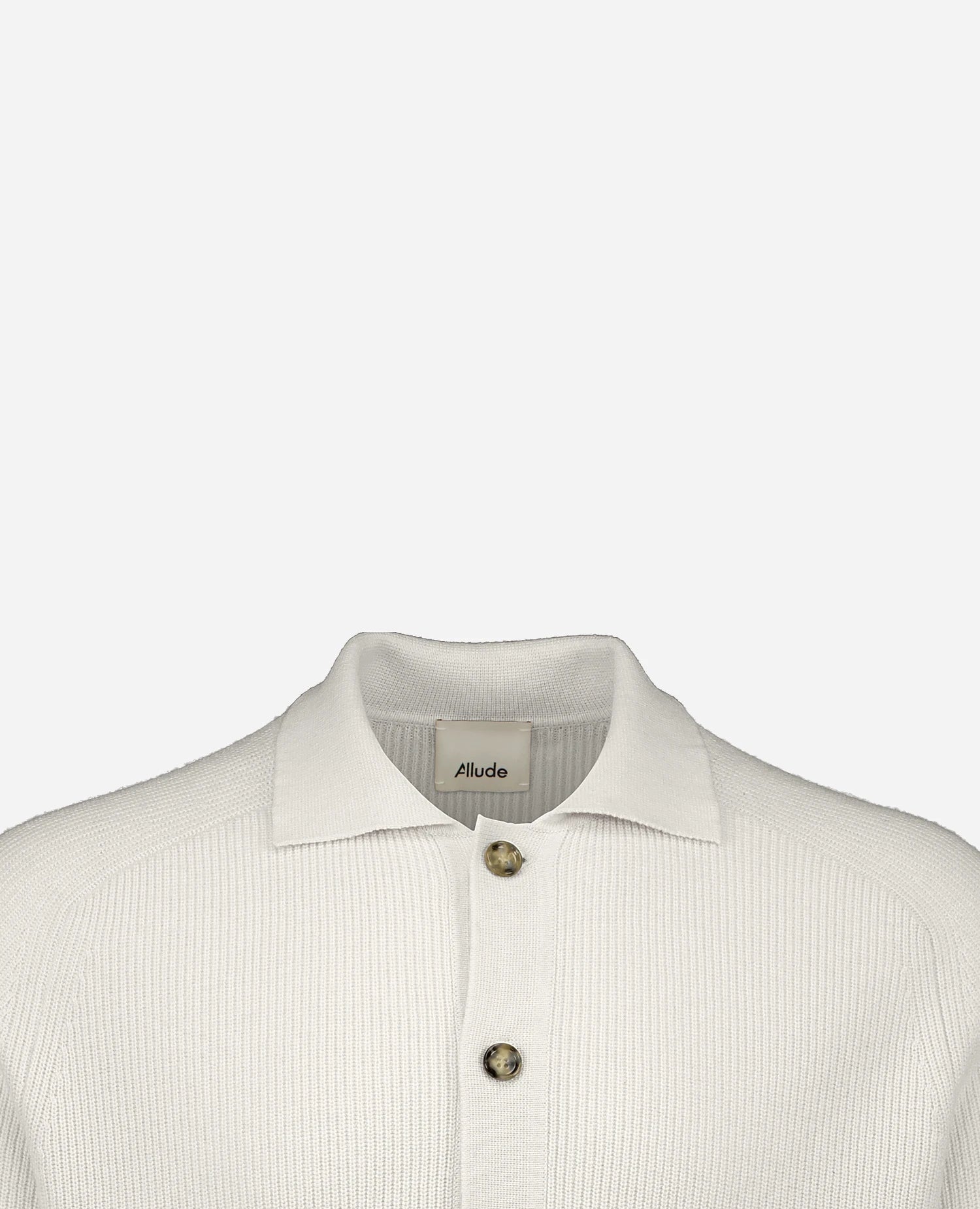 262-35031-40_3 - Allude - 30% Cashmere 70% Baumwolle Active Baumwolle Herren Langarm NEW Pullover SAPG::262-35031 Spring/Summer 2026 Weiß
