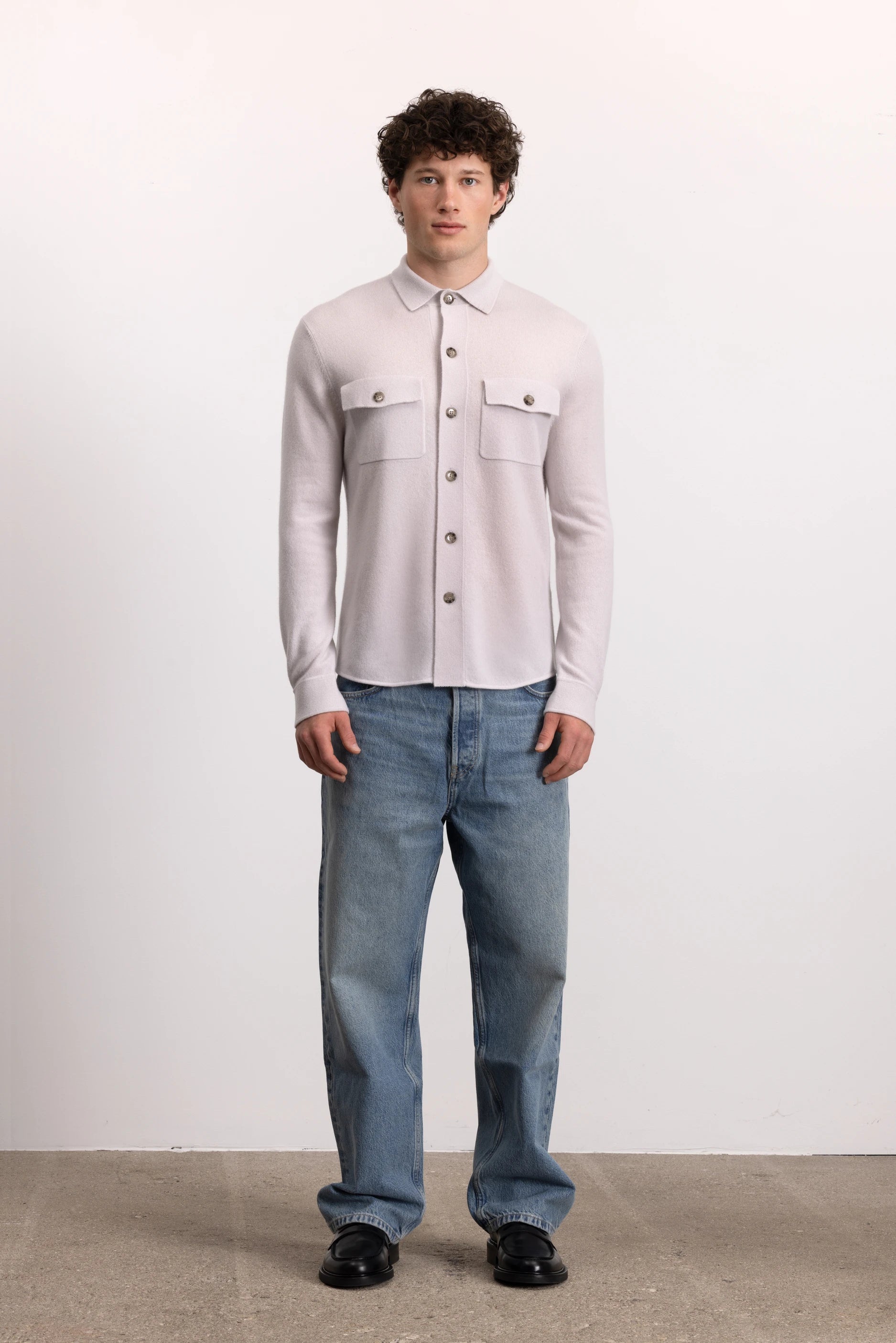 262-37012-80_5 - Allude - 30% Cashmere 70% Wolle Active Grau Herren Langarm NEW Pullover SAPG::262-37012 Spring/Summer 2026 Wolle