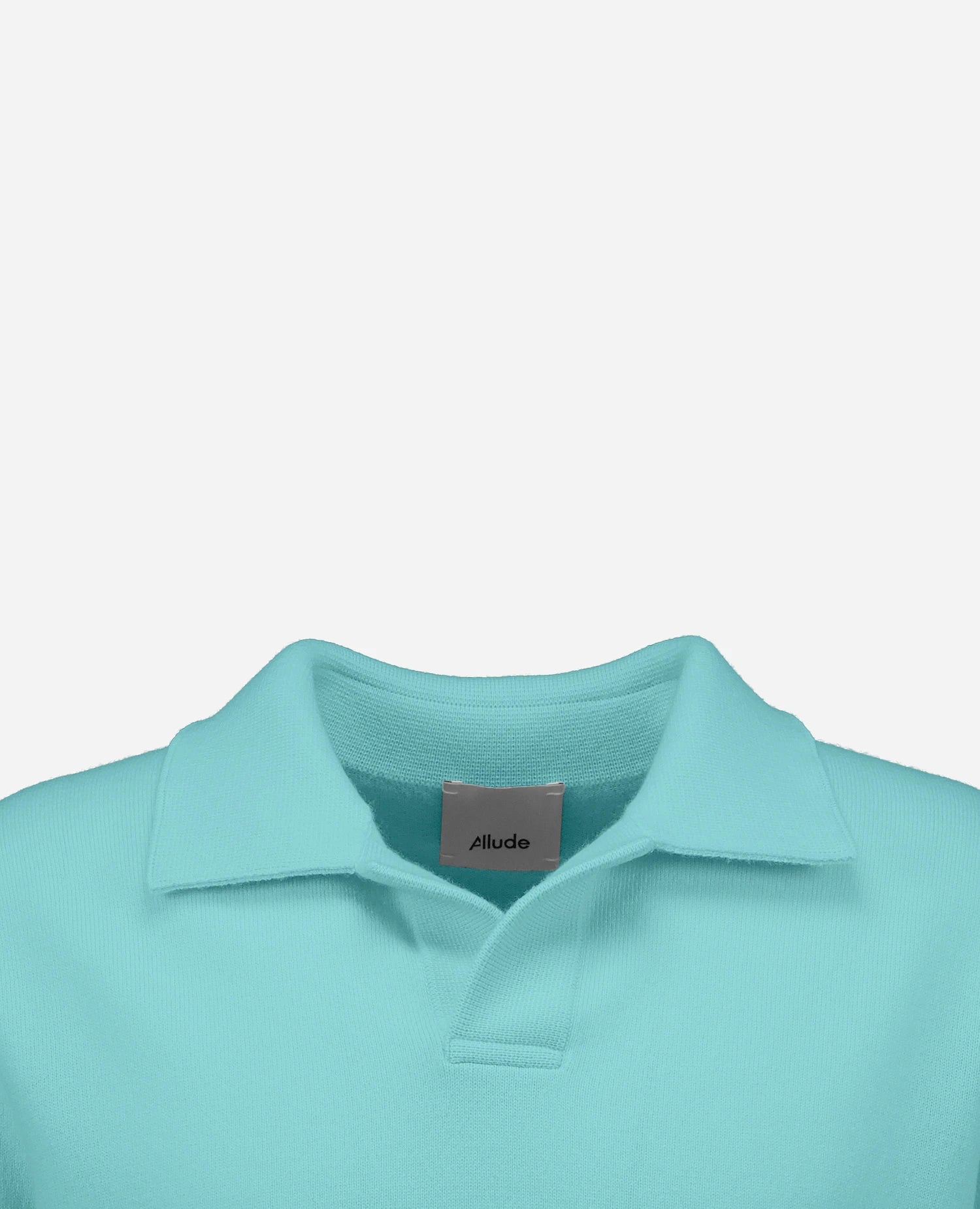 262-37014-31_3 - Allude - 30% Cashmere 70% Wolle Active Grün Halbarm Herren Polo Pullover SAPG::262-37014 Spring/Summer 2026 Wolle