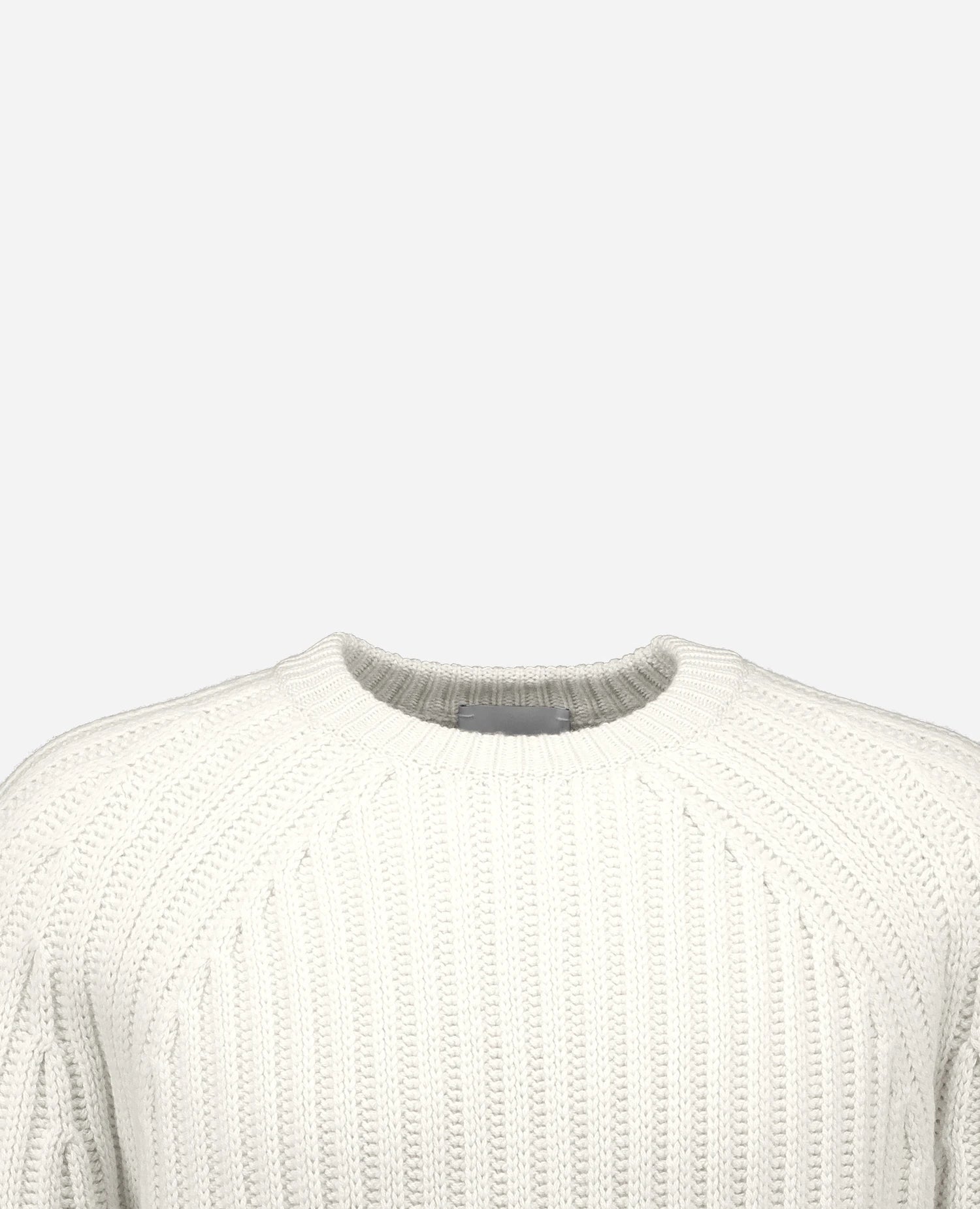 262-37031-40_3 - Allude - 30% Cashmere 70% Wolle Herren Langarm Pullover Rundhals SAPG::262-37031 Spring/Summer 2026 Weiß Wolle
