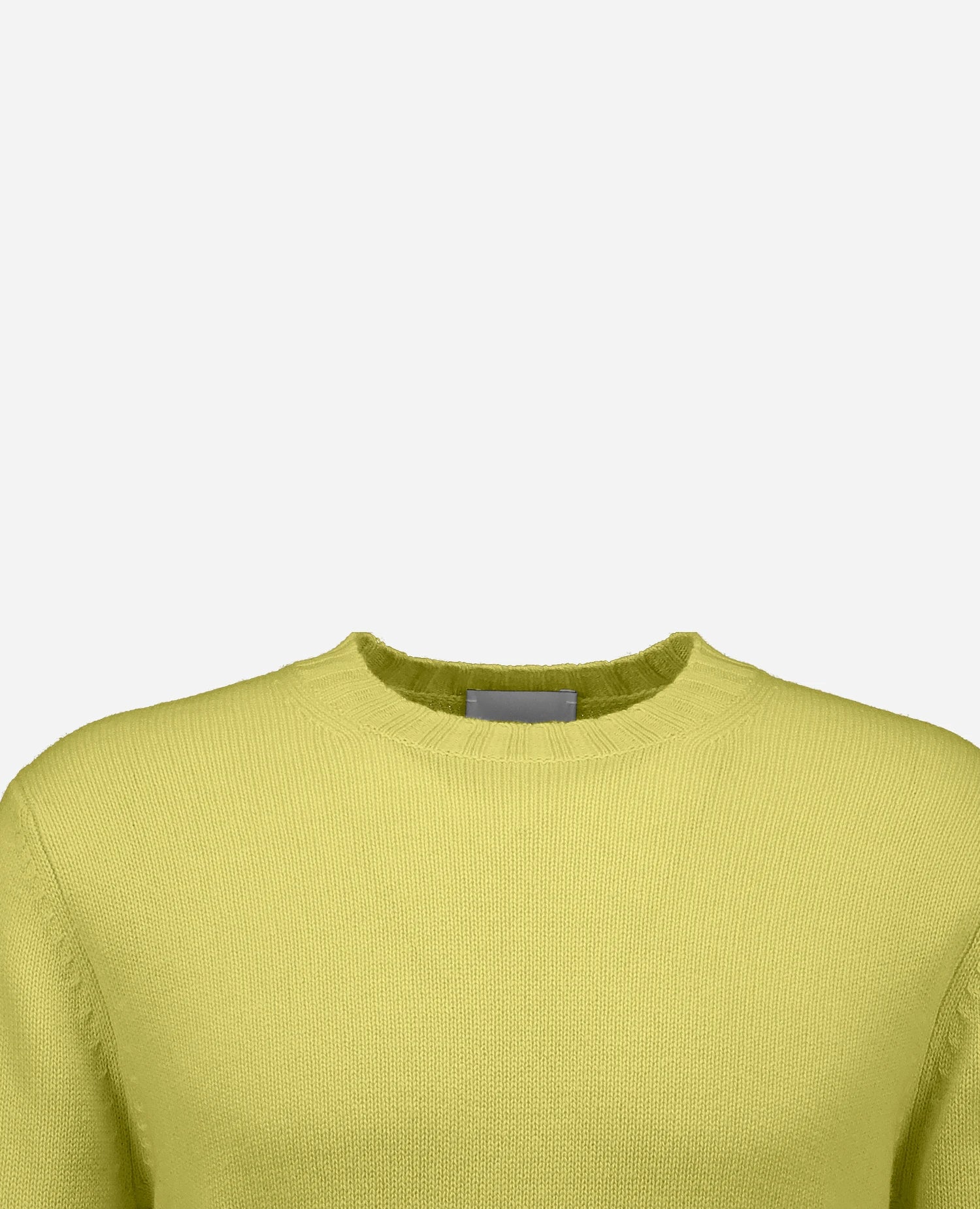 262-37060-21_3 - Allude - 30% Cashmere 70% Wolle Active Gelb Herren Langarm NEW Rundhals SAPG::262-37060 Spring/Summer 2026 Strickjacke Wolle