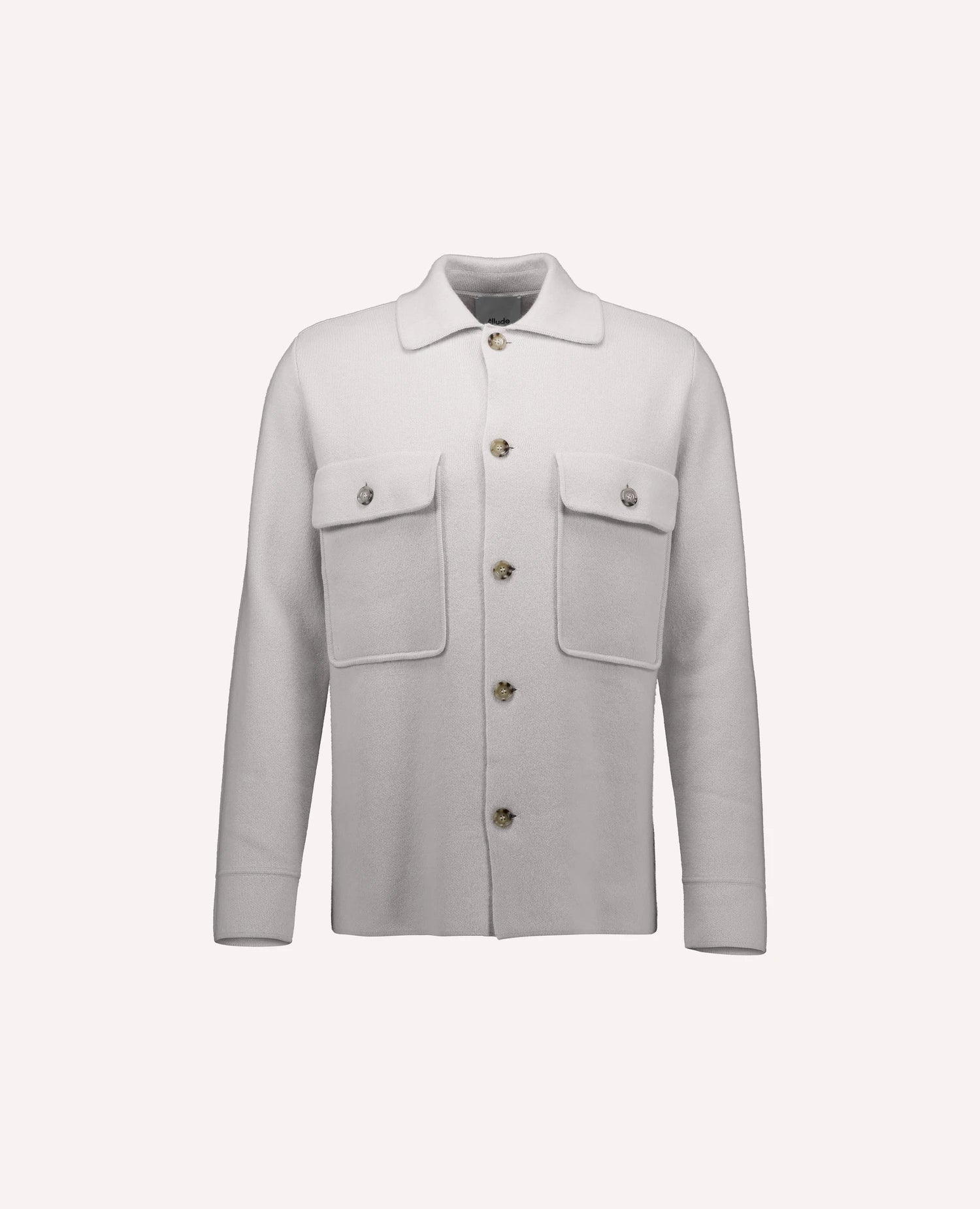 262-37614-80_1 - Allude - 30% Cashmere 70% Wolle Active Grau Herren Langarm NEW Pullover SAPG::262-37614 Spring/Summer 2026 Wolle