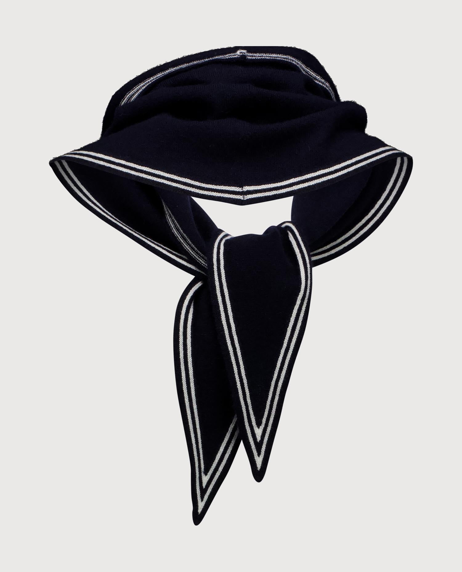 263-20035-1440_2 - Allude - 100% Cashmere Active Capsule Summer 2026 Cashmere Damen Navy NEW SAPG::263-20035 Schal Spring/Summer 2026