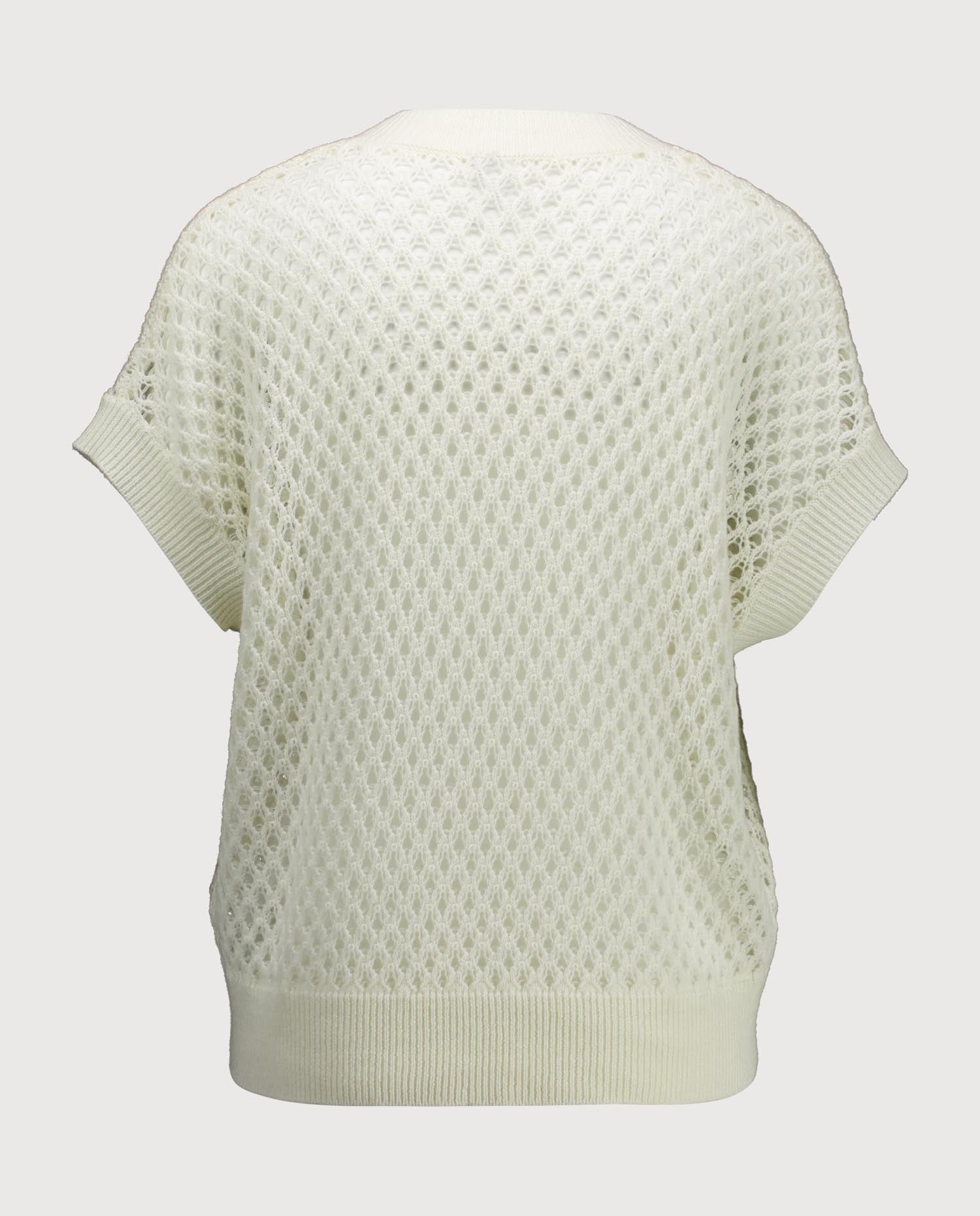 263-20601-40_2 - Allude - 1/8 Arm 30% Cashmere 70% Wolle Active Capsule Summer 2026 Damen NEW Pullover SAPG::263-20601 Spring/Summer 2026 Weiß Wolle