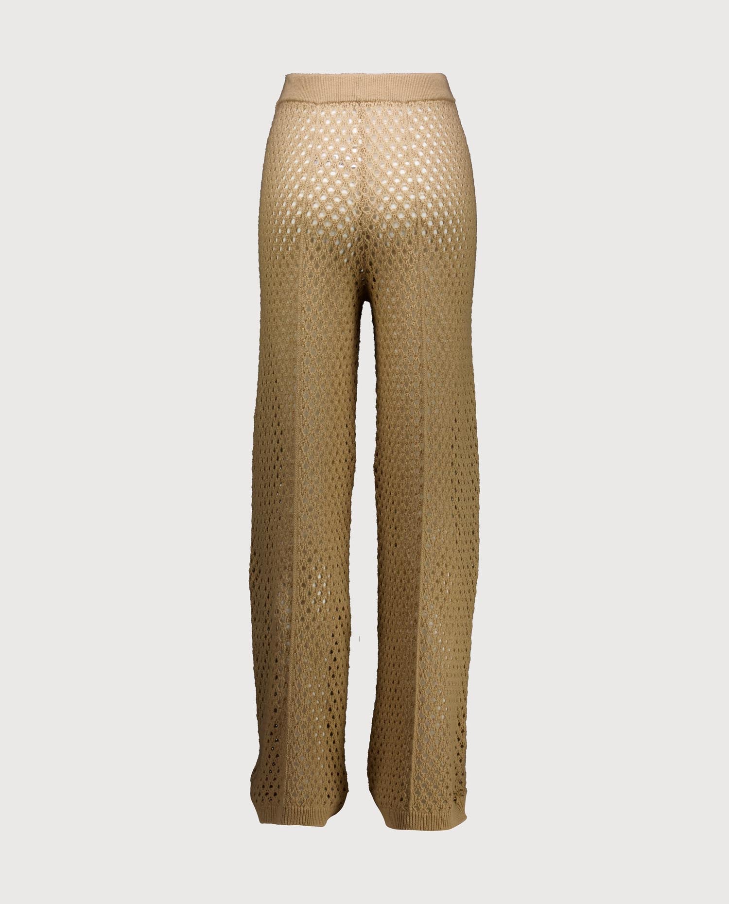 263-20602-43_2 - Allude - 30% Cashmere 70% Wolle Active Beige Capsule Summer 2026 Damen Hose NEW SAPG::263-20602 Spring/Summer 2026 Wolle