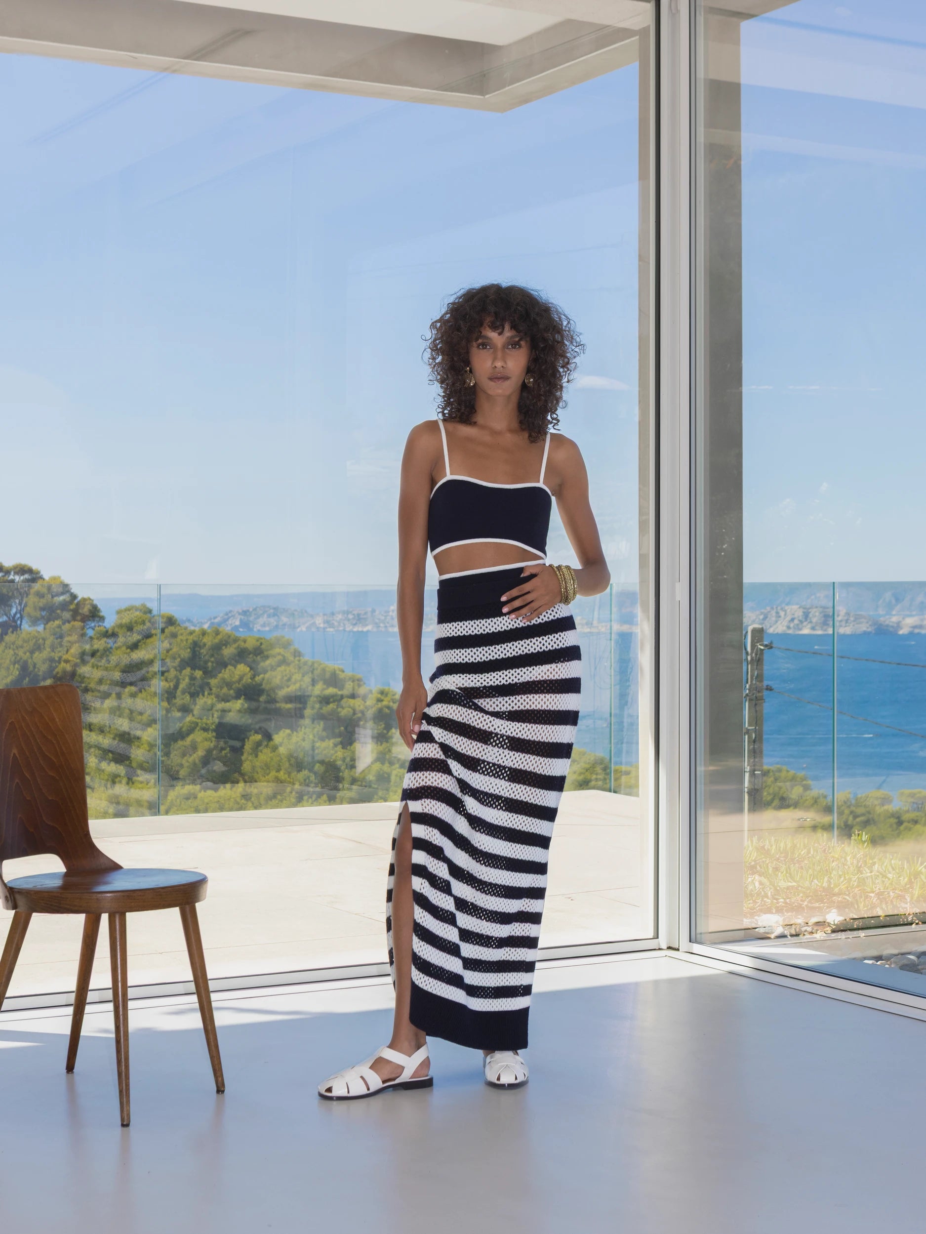 263_20032_1440_20033_1440_20623_1440_4 - Allude - 100% Cashmere Active Capsule Summer 2026 Cashmere Damen Navy NEW SAPG::263-20032 Spring/Summer 2026 Top