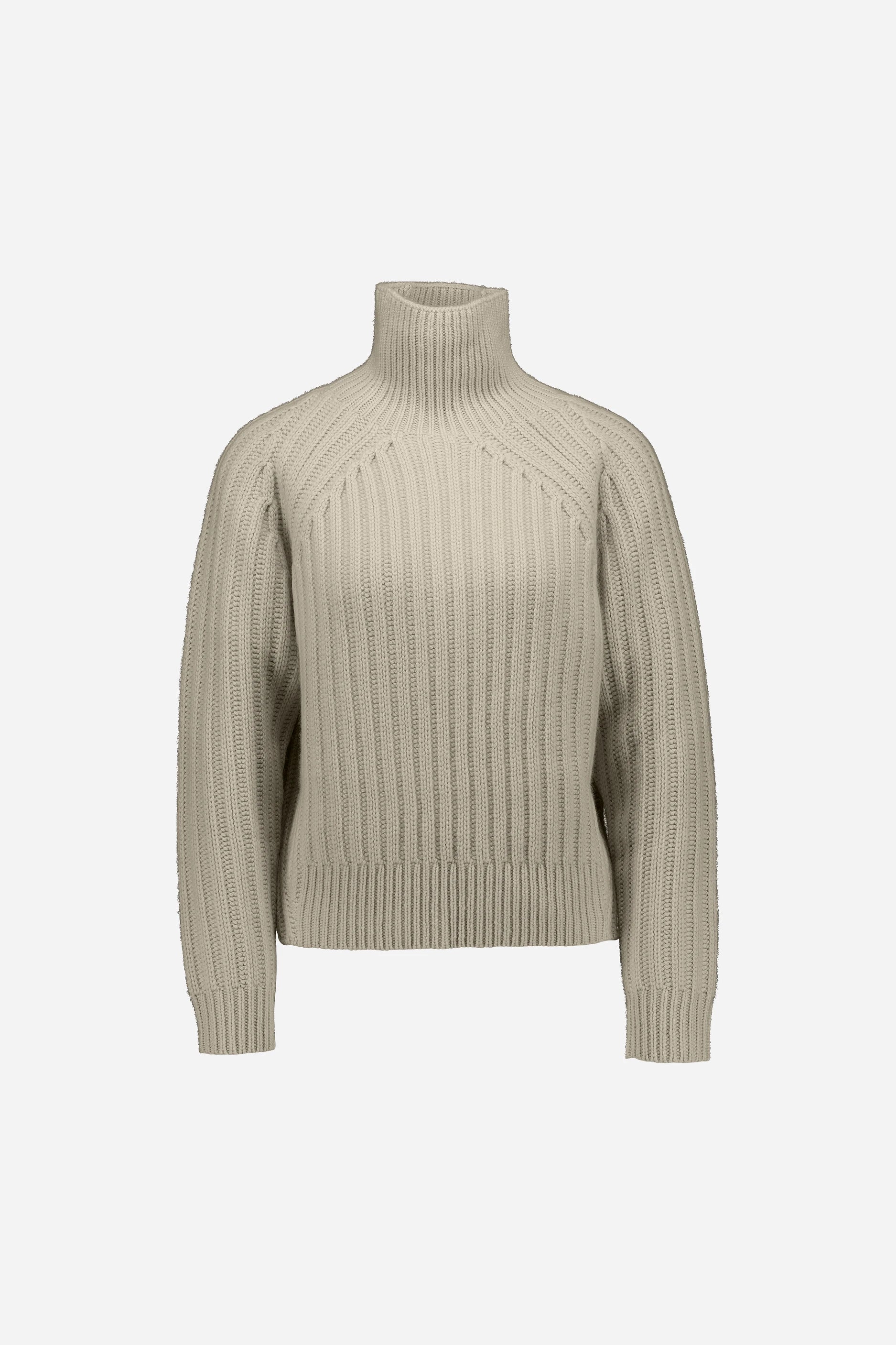 265-11123-43-S_1 - Allude - 100% Cashmere Active Beige Cashmere Damen Fall/Winter 2026/2027 Halbarm NEW Pullover SAPG::265-11123 Stehkragen