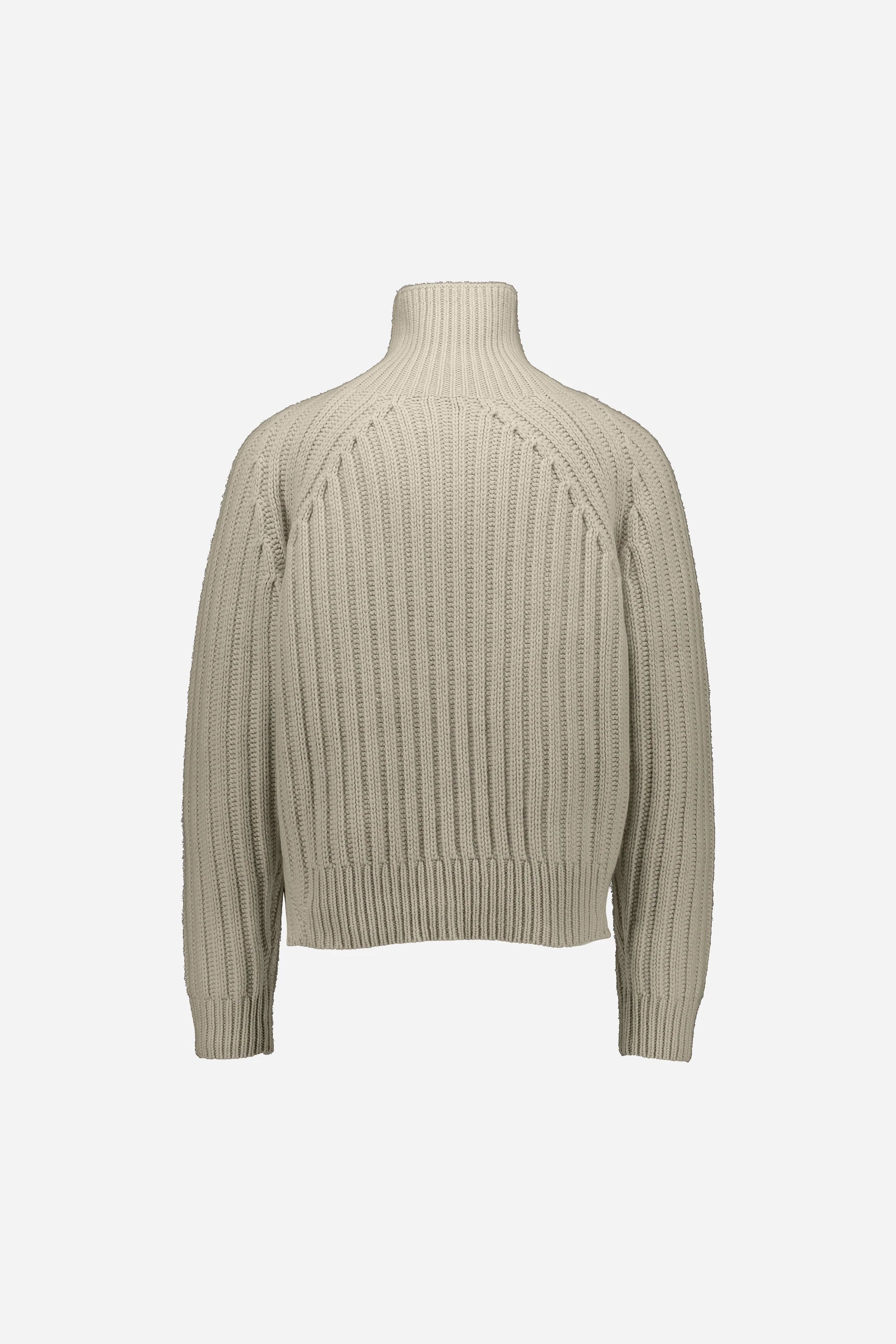 265-11123-43-S_2 - Allude - 100% Cashmere Active Beige Cashmere Damen Fall/Winter 2026/2027 Halbarm NEW Pullover SAPG::265-11123 Stehkragen