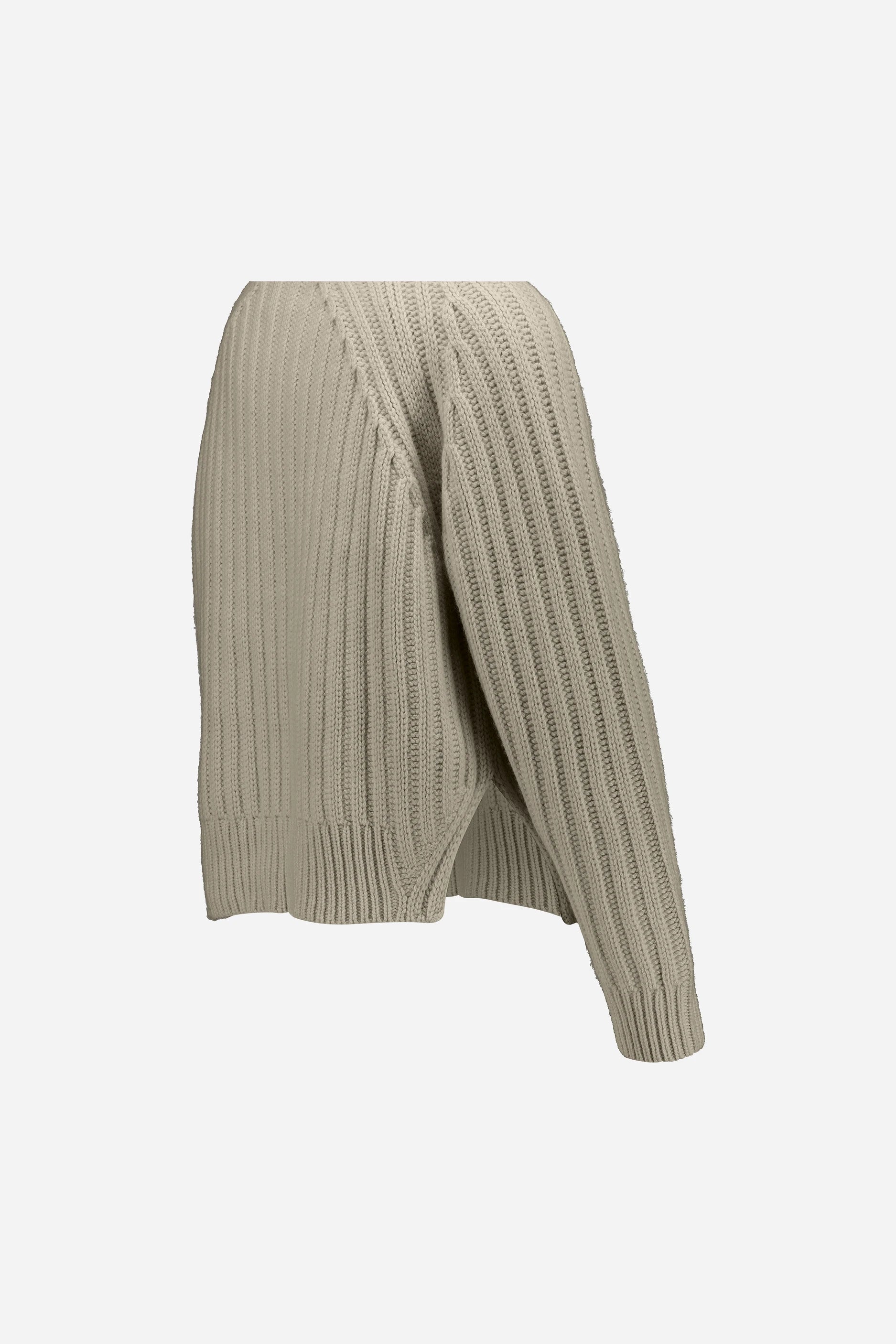265-11123-43-S_3 - Allude - 100% Cashmere Active Beige Cashmere Damen Fall/Winter 2026/2027 Halbarm NEW Pullover SAPG::265-11123 Stehkragen