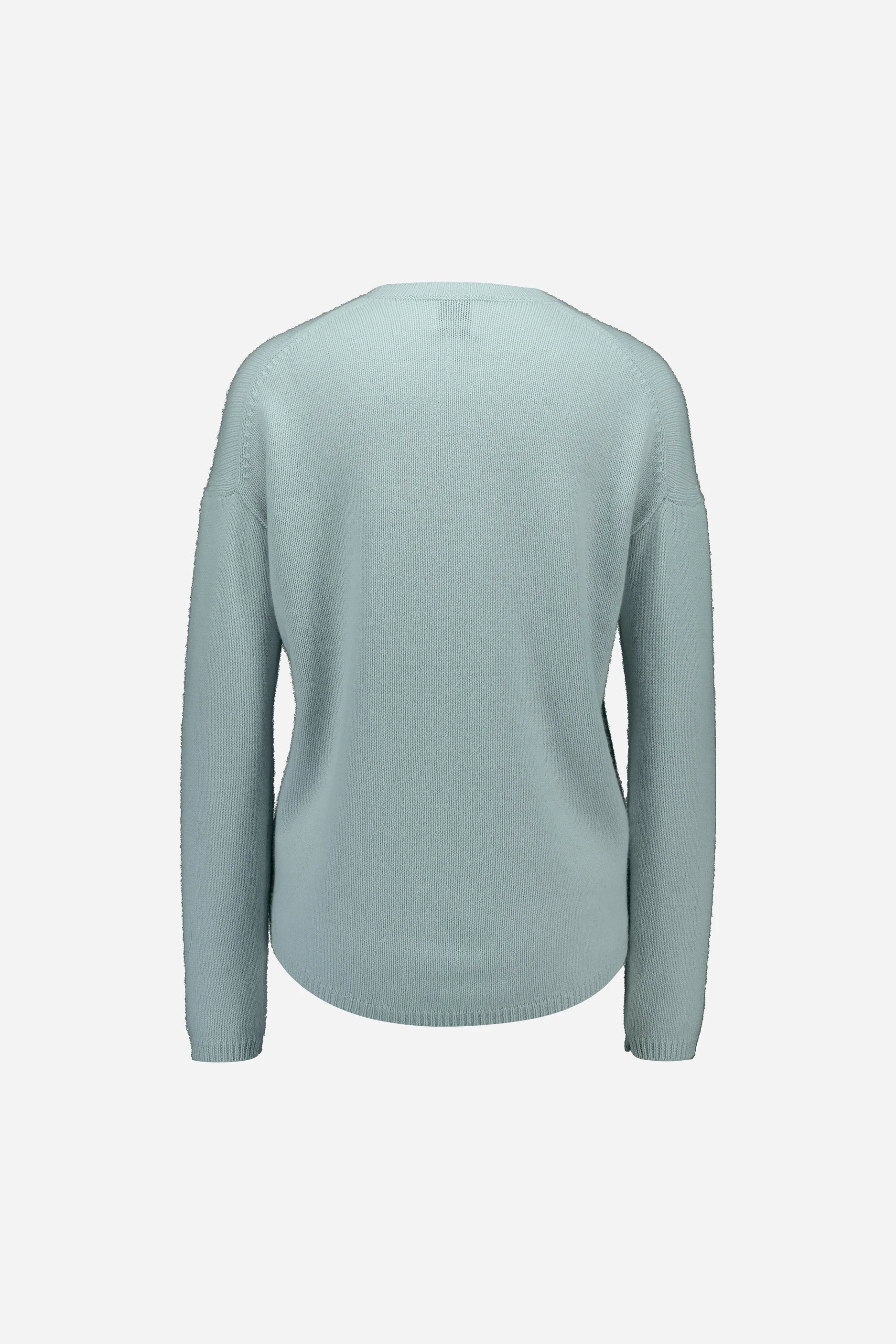 265-11212-10-S_2 - Allude - 100% Cashmere Active Blau Cashmere Damen Fall/Winter 2026/2027 Langarm NEW Pullover Rundhals SAPG::265-11212