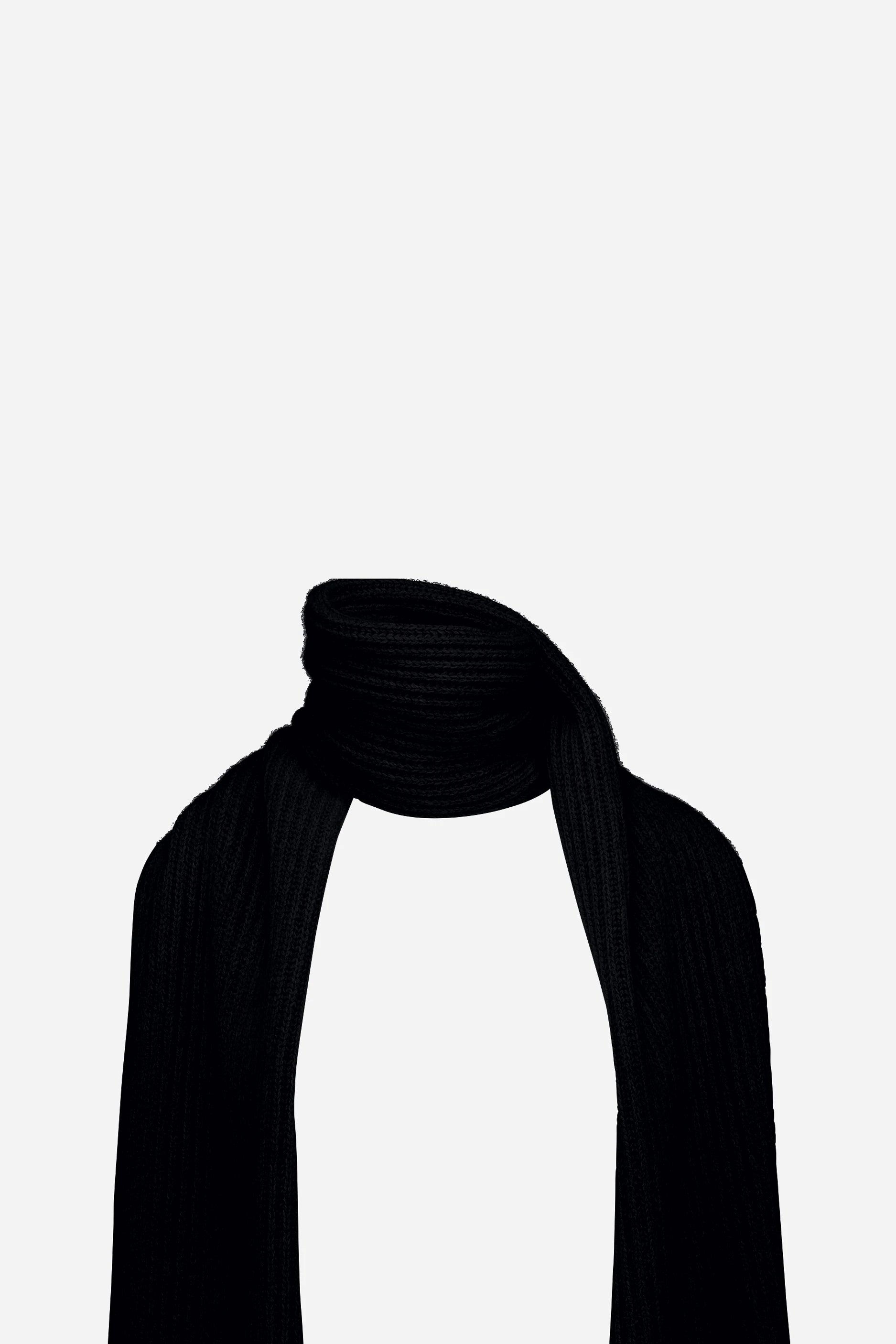 265-11246-90-one_3 - Allude - 100% Cashmere Active Cashmere Damen Damen Accessoires Fall/Winter 2026/2027 NEW SAPG::265-11246 Schal Schwarz