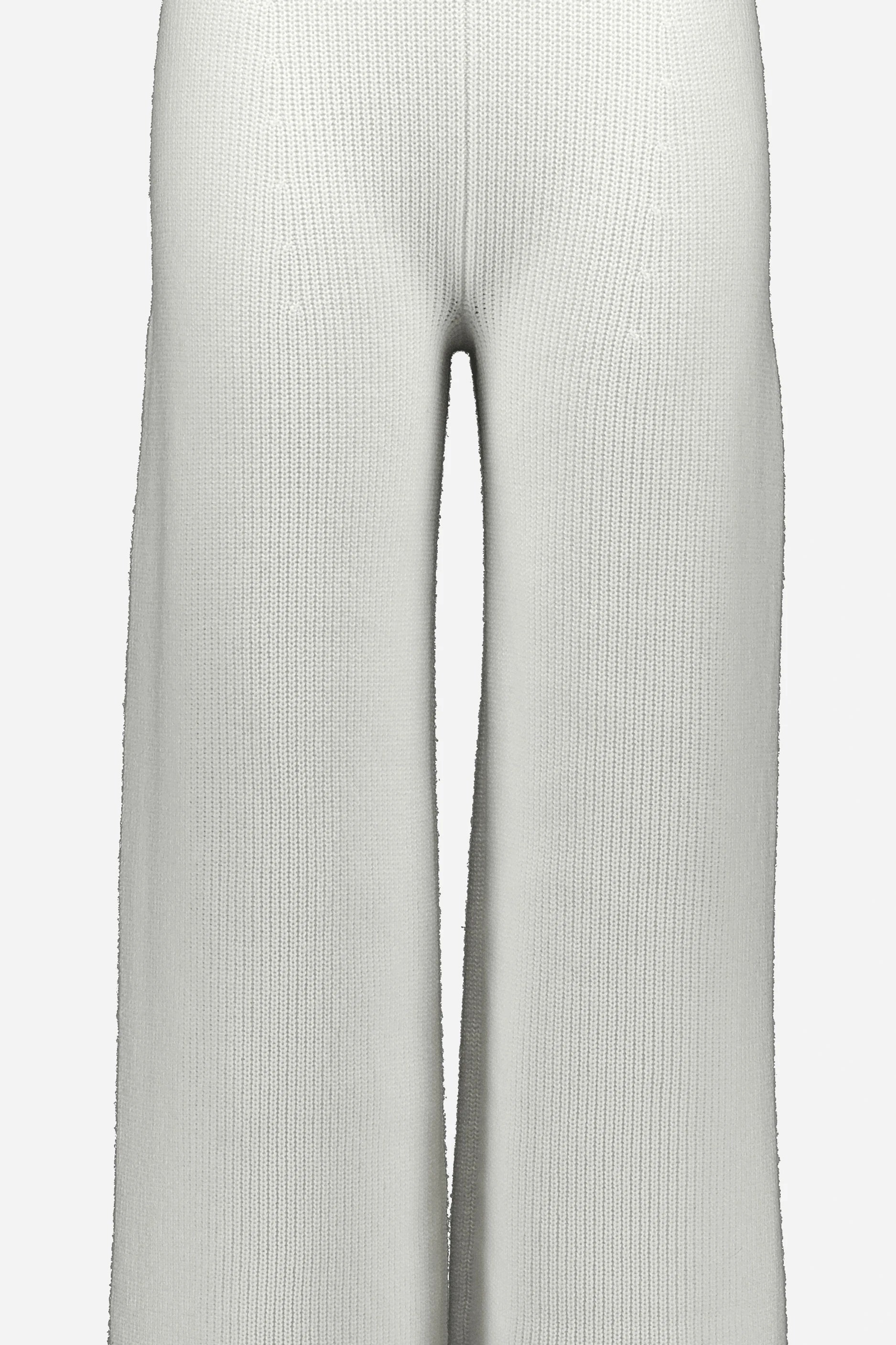 265-17035-40-S_4 - Allude - 30% Cashmere 70% Wolle Active Damen Fall/Winter 2026/2027 Hose NEW SAPG::265-17035 Weiß Wolle
