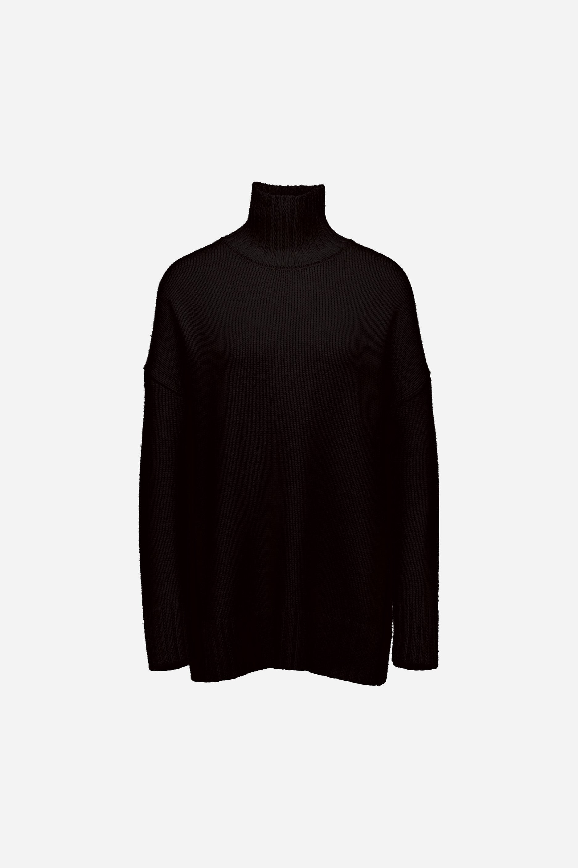 265-17633-49-1 - Allude - 30% Cashmere 70% Wolle Active Braun Damen Fall/Winter 2026/2027 Langarm NEW Pullover SAPG::265-17633 Stehkragen Wolle