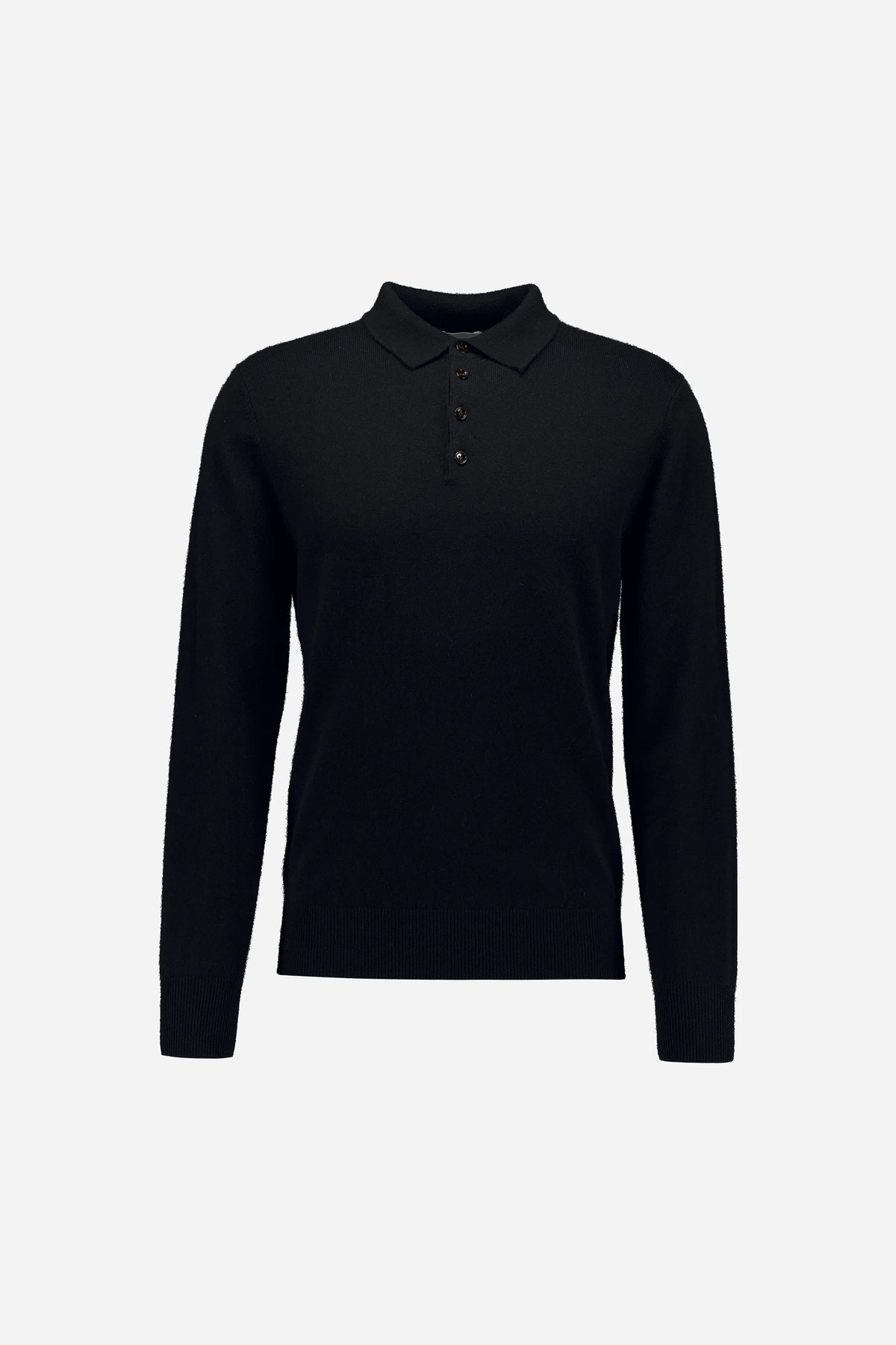 265-30023-14-S_1 - Allude - 100% Cashmere Active Cashmere Fall/Winter 2026/2027 Herrne Langarm Navy NEW Polo Pullover SAPG::265-30023