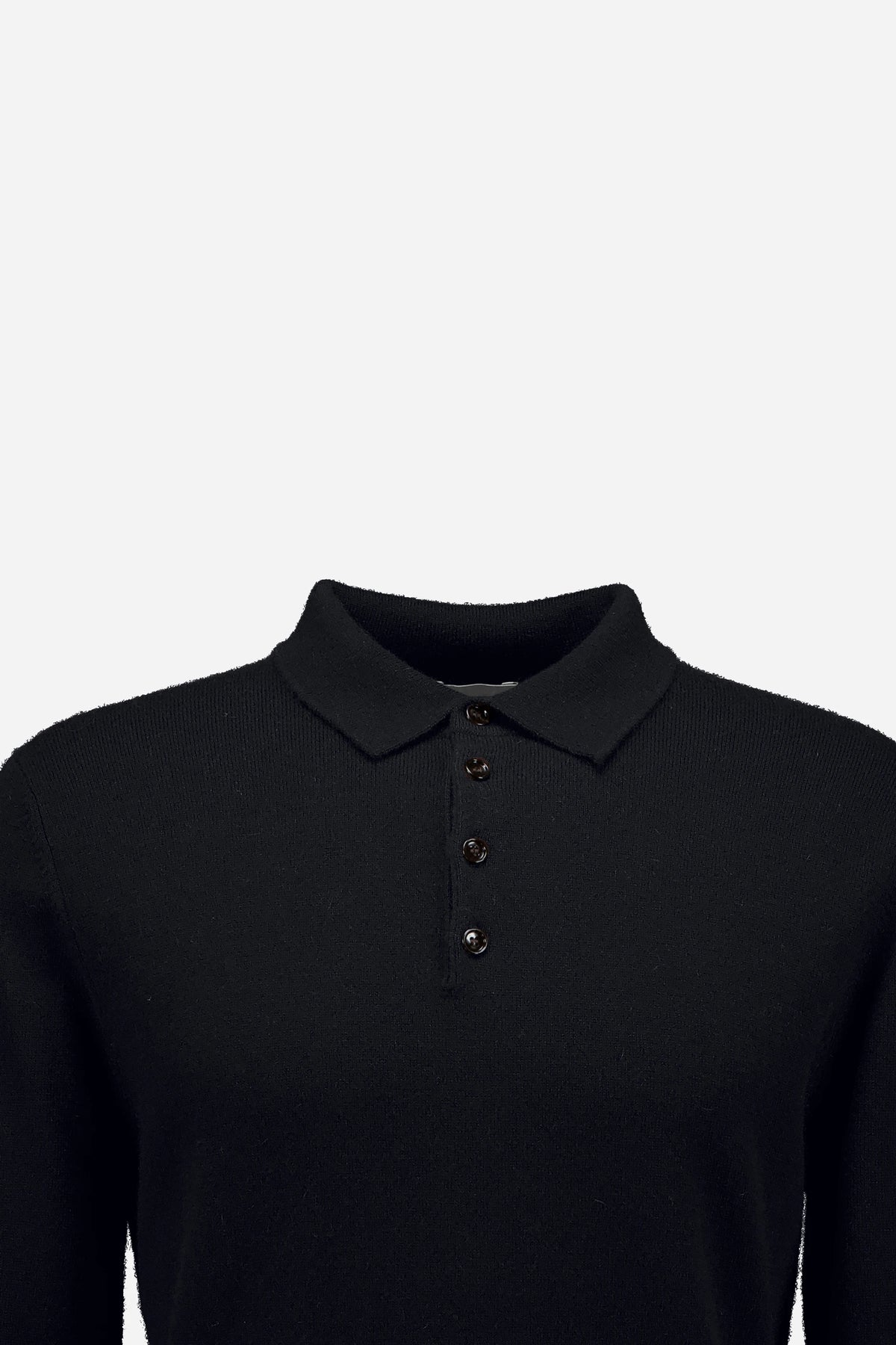 265-30023-14-S_3 - Allude - 100% Cashmere Active Cashmere Fall/Winter 2026/2027 Herrne Langarm Navy NEW Polo Pullover SAPG::265-30023