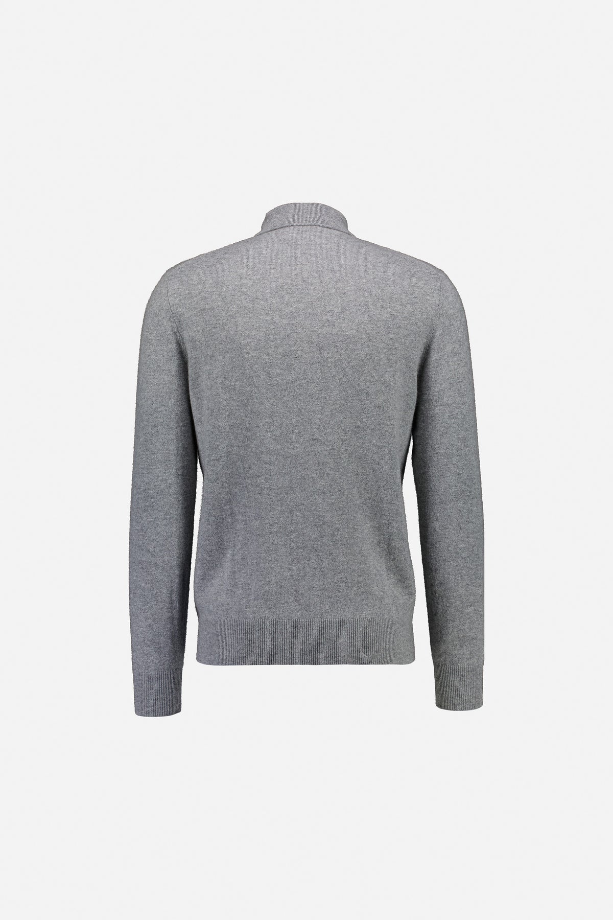 265-30023-83-2 - Allude - 100% Cashmere Active Cashmere Fall/Winter 2026/2027 Grau Herrne Langarm NEW Polo Pullover SAPG::265-30023