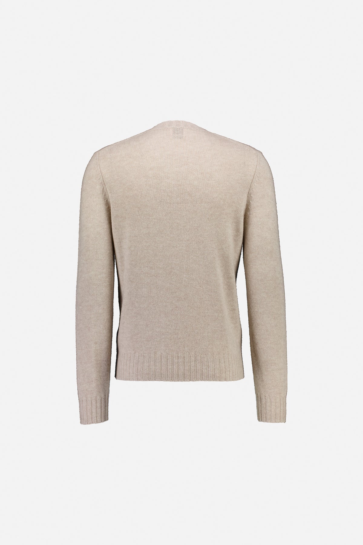 265-37060-48-2 - Allude - 30% Cashmere 70% Wolle Active Beige Fall/Winter 2026/2027 Herrne Langarm NEW Pullover Rundhals SAPG::265-37060 Wolle