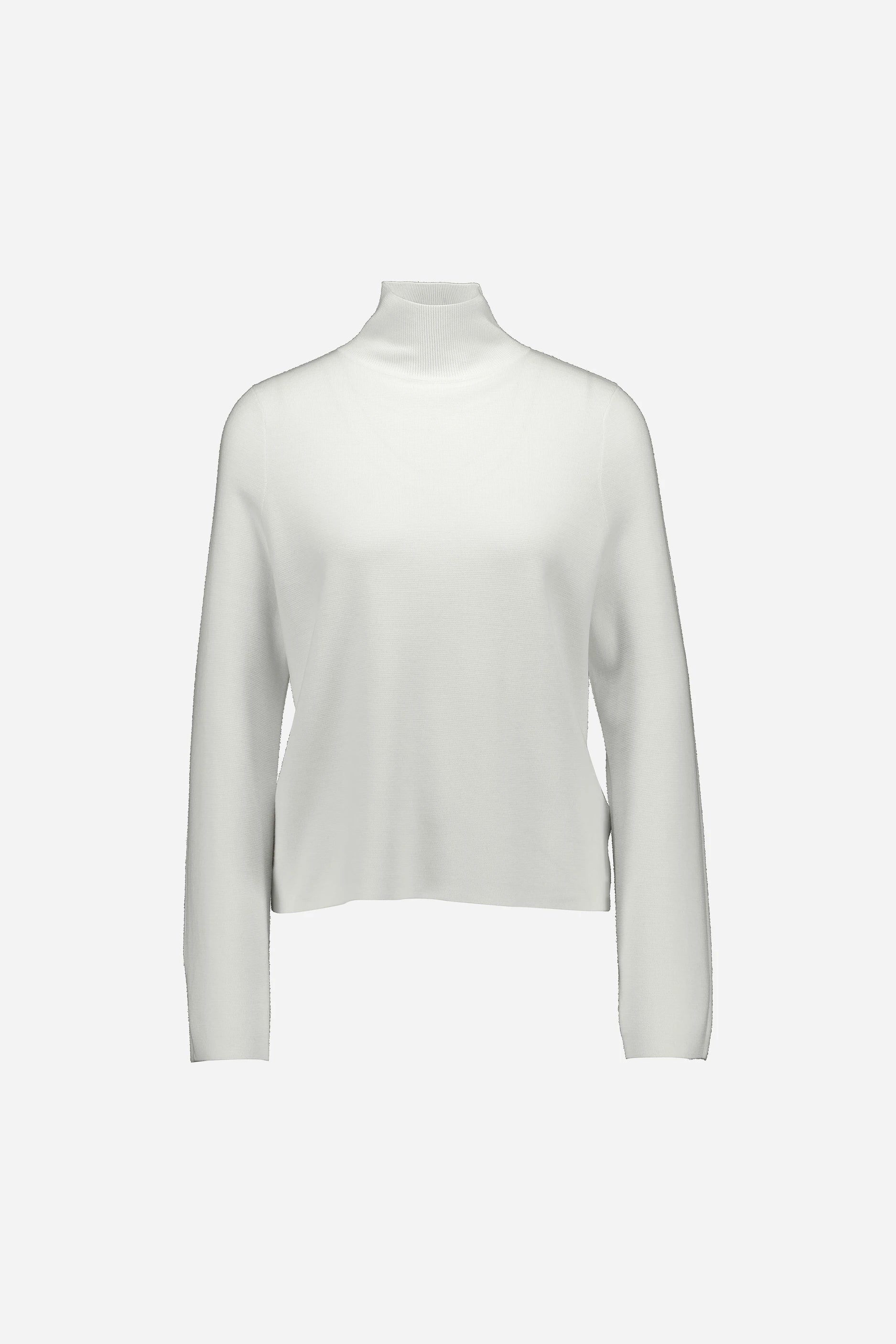 265-64041-440-S_1 - Allude - 100% Wolle (Merino) Active Damen Fall/Winter 2026/2027 Halbarm NEW Pullover SAPG::265-64041 Stehkragen Weiß Wolle