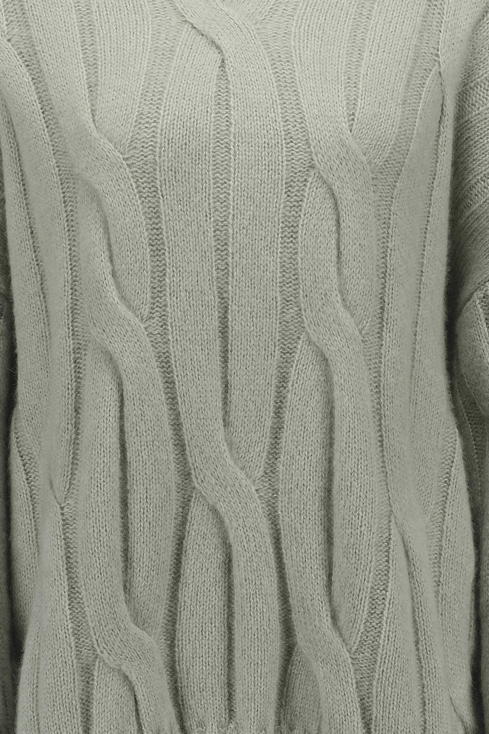 265-77002-30-S_4 - Allude - 25% Seide 75% Cashmere Active Cashmere Damen Fall/Winter 2026/2027 Grün Langarm NEW Pullover Rundhals SAPG::265-77002