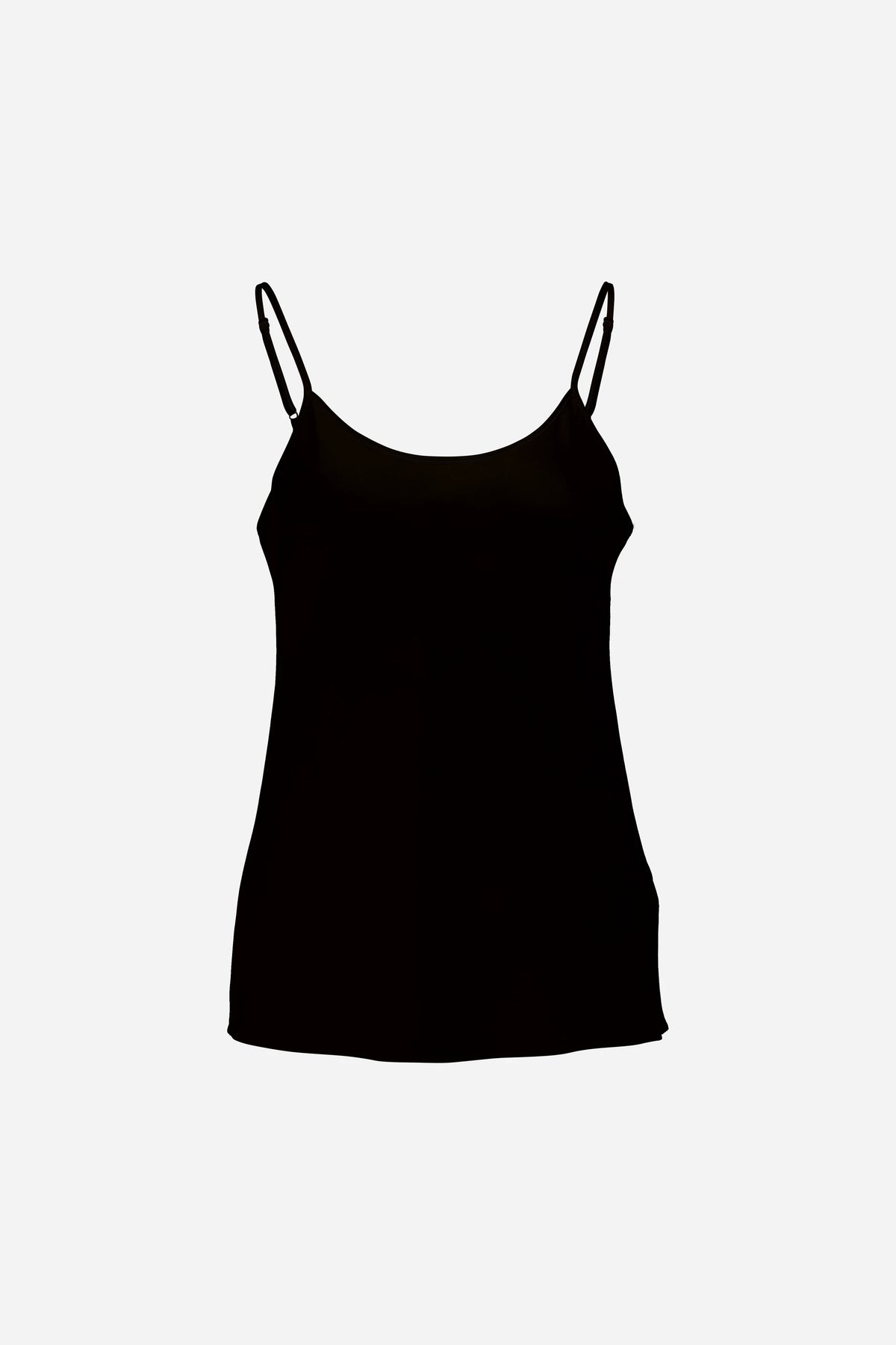265-84001-90-S_1 - Allude - 7% Elastan 93% Silk Active Damen Fall/Winter 2026/2027 NEW SAPG::265-84001 Schwarz Seide Top