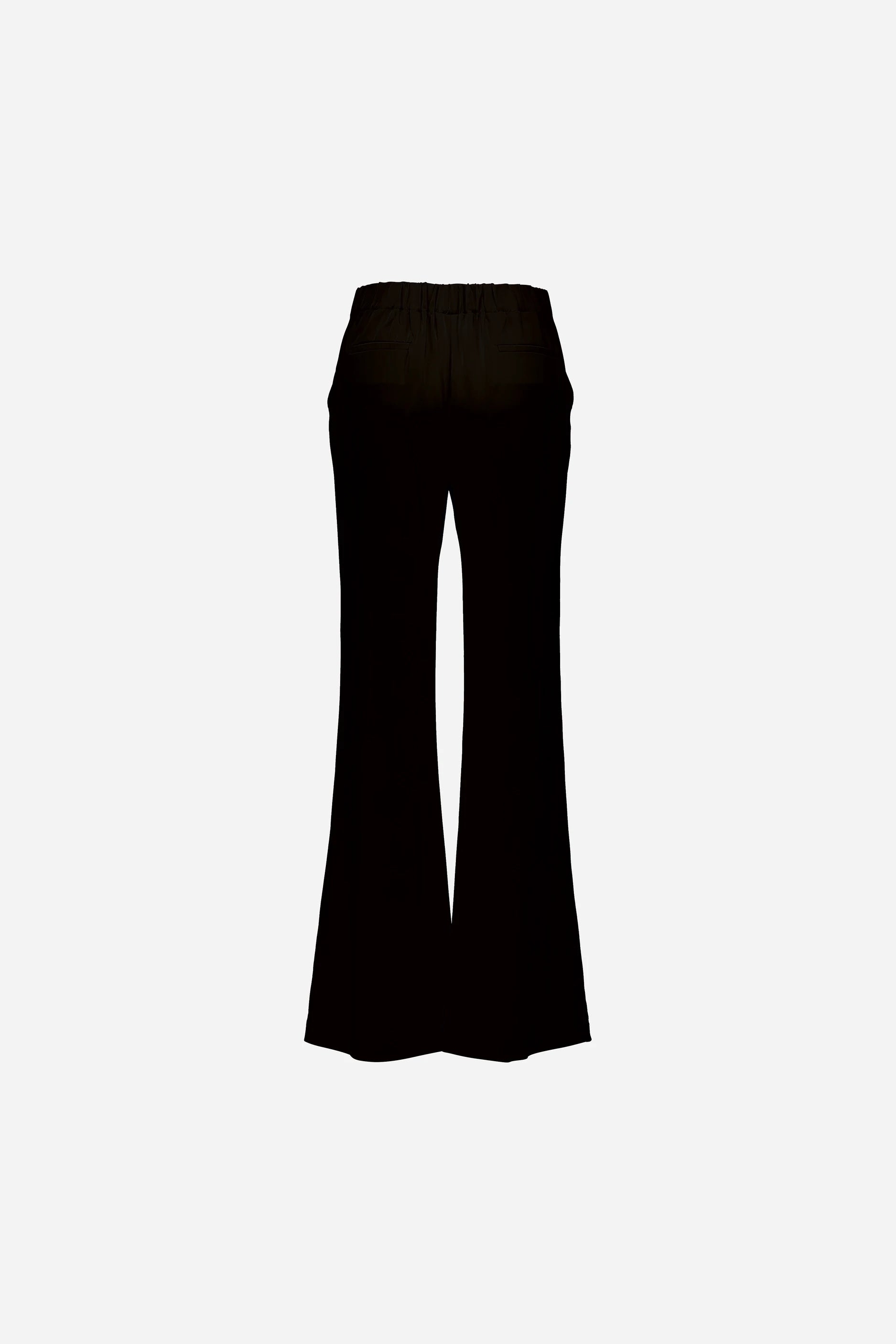 265-84006-90-S_2 - Allude - 7% Elastan 93% Silk Active Damen Fall/Winter 2026/2027 Hose NEW SAPG::265-84006 Schwarz Seide