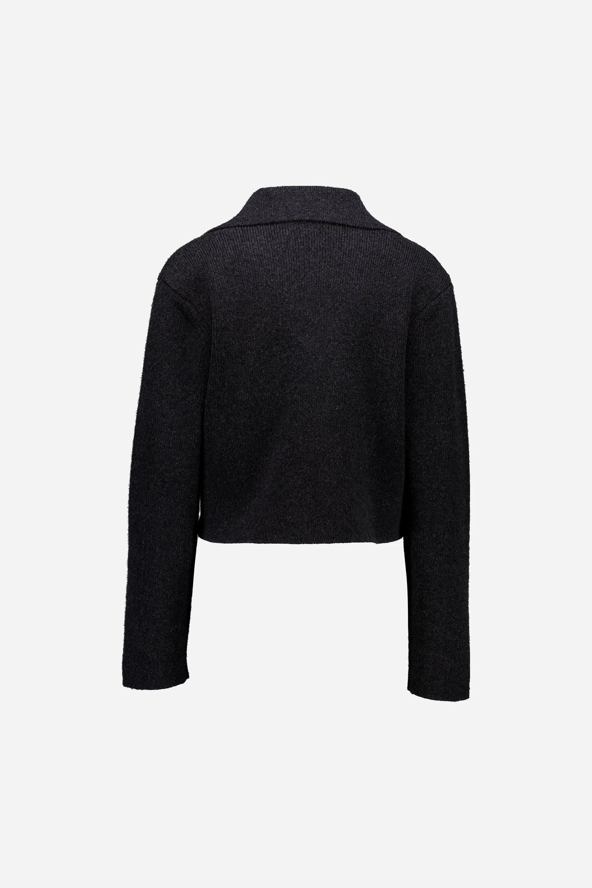 Woll-Mischung Blazer in Grau