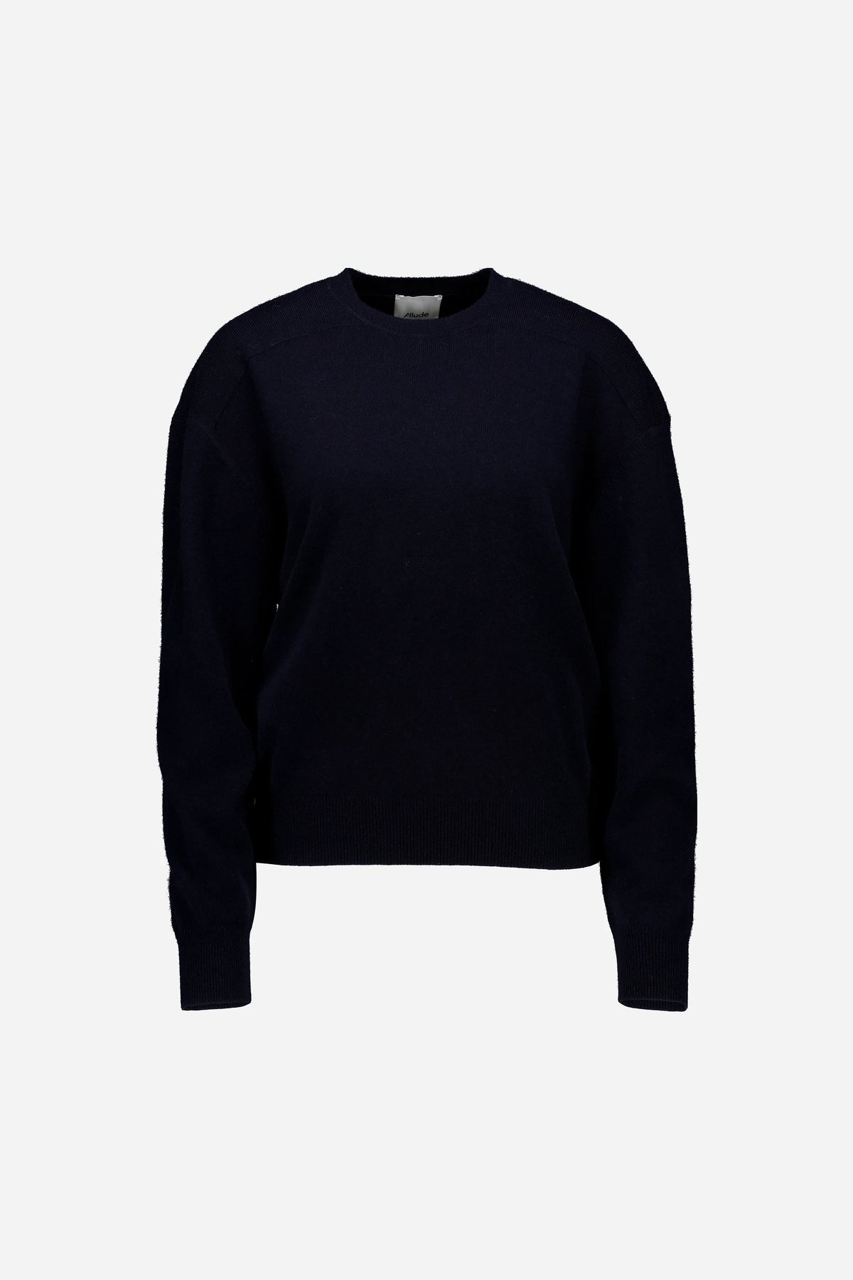 Woll-Mischung Pullover in Navy