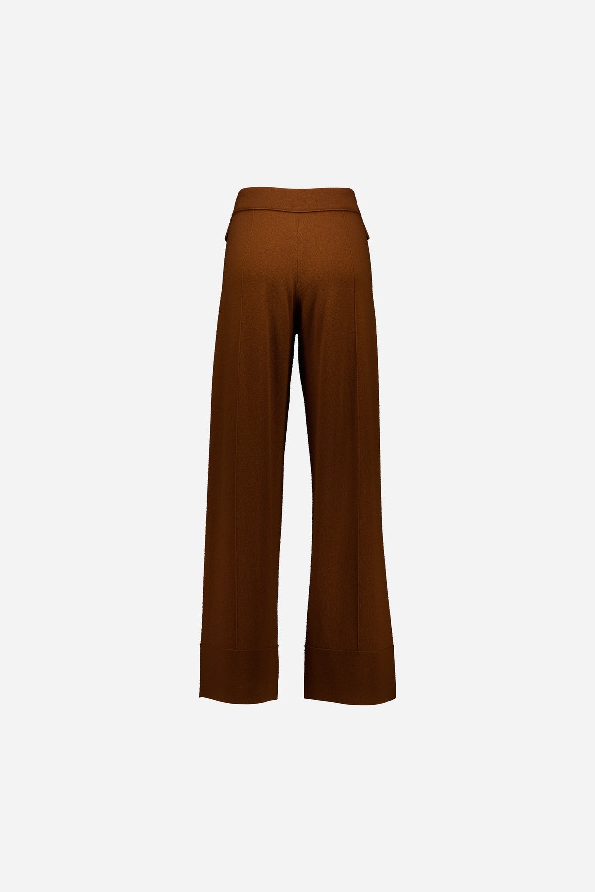 Woll-Mischung Hose in Beige