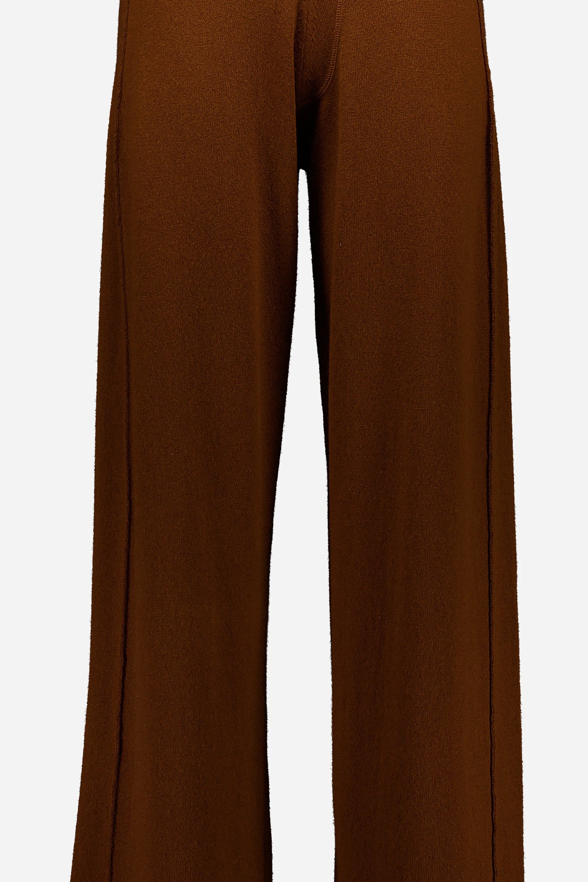Woll-Mischung Hose in Beige