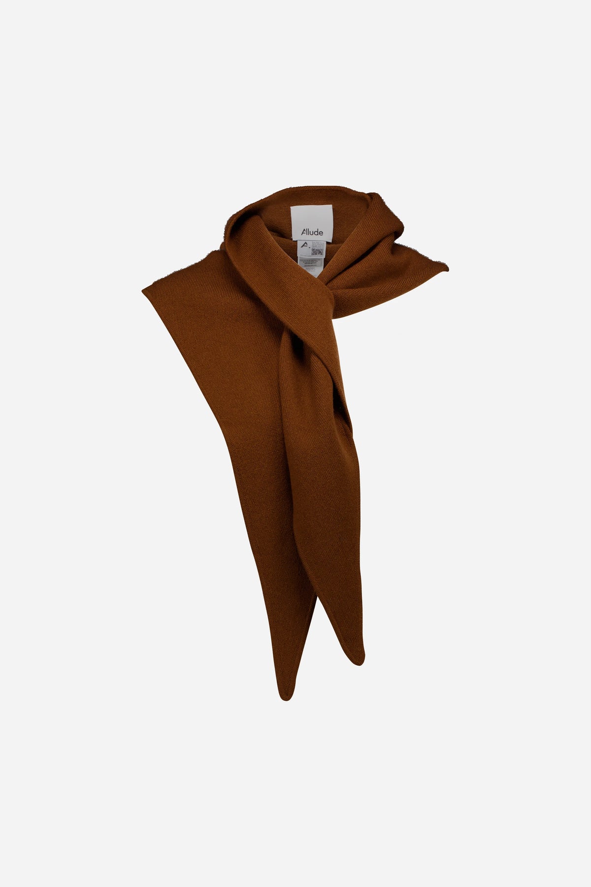 Woll-Mischung Schal in Beige