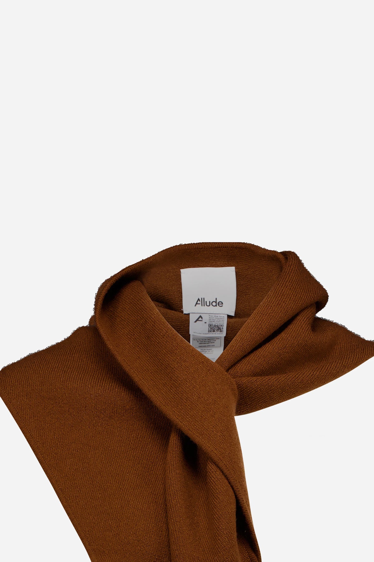 Woll-Mischung Schal in Beige