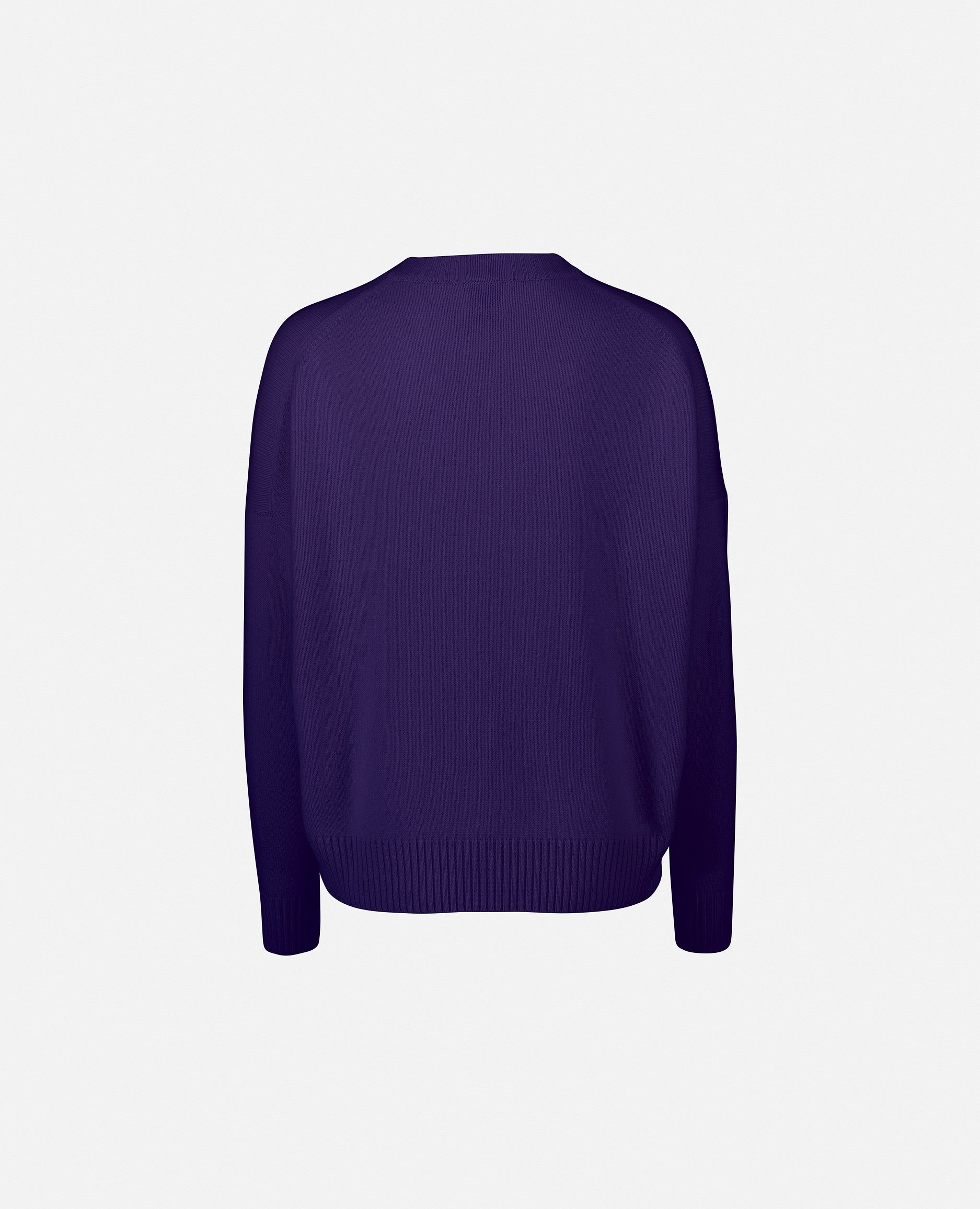 Ladies dark purple jumper best sale