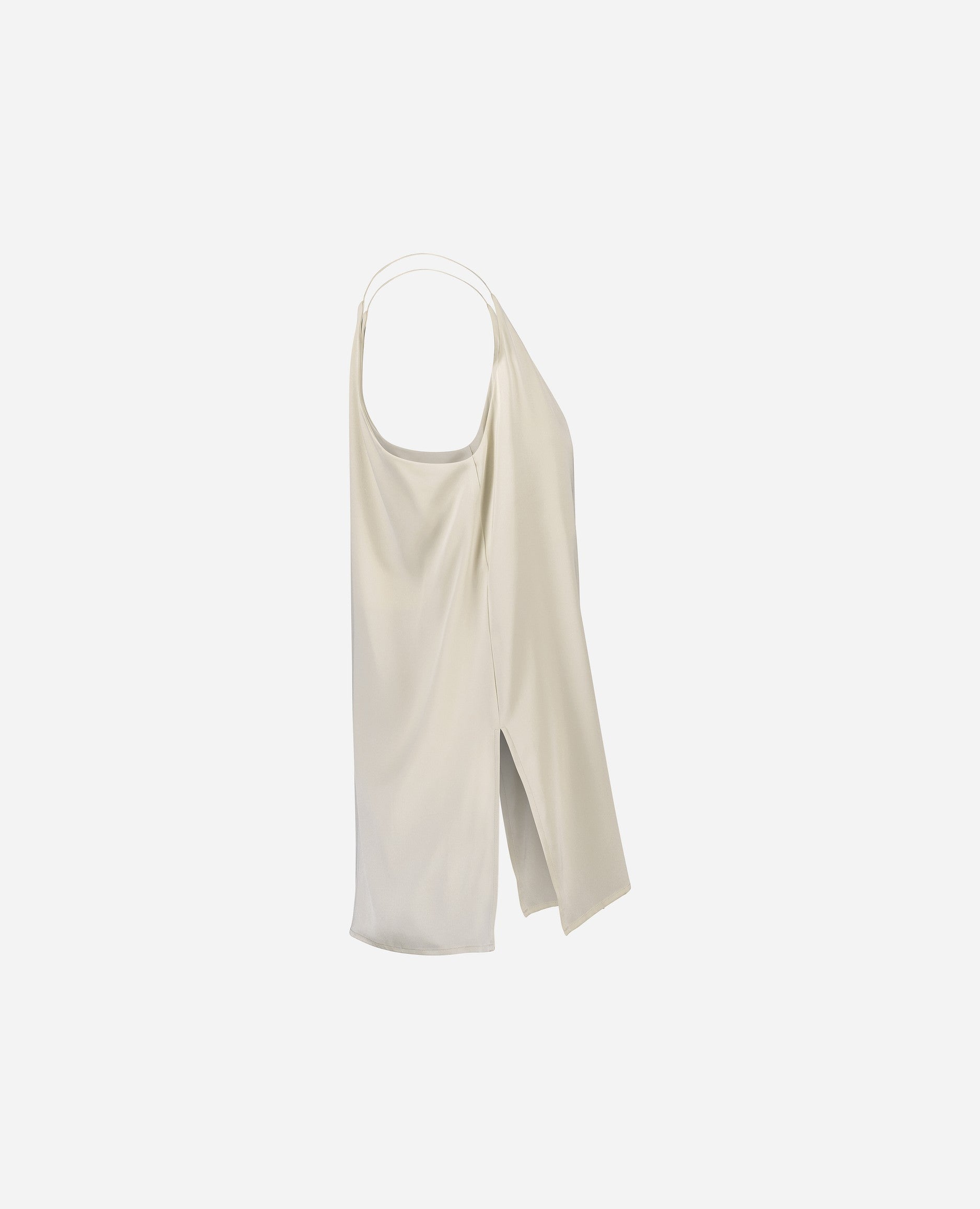 売れ筋商品|||ノクチューン カットソー トップス レディース Women's Draped Neckline Open Back Detailed Blouse Light beige 2024 Women Tops Summer Elegant Solid Color Blouse V Neck