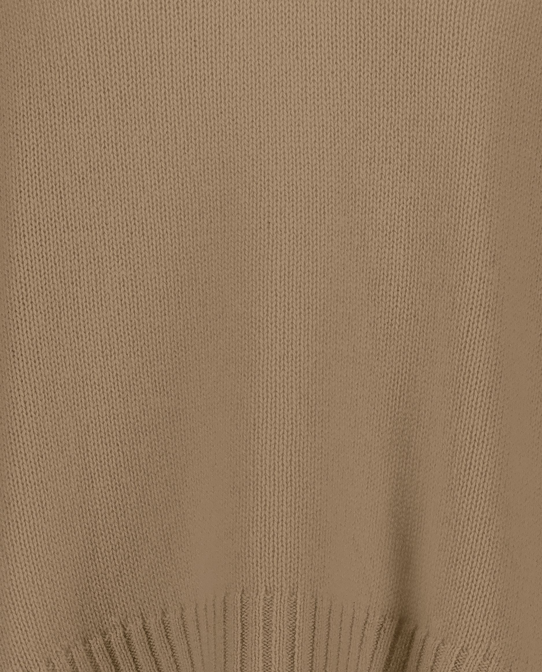 245-11155-43-S_hash_escaped_4 - Allude - 100% Cashmere Beige Cashmere Damen Langarm Lockerer Schnitt mittelschwerer Strick Pullover SAPG::245-11155 V-Ausschnitt Winter 2024/2025