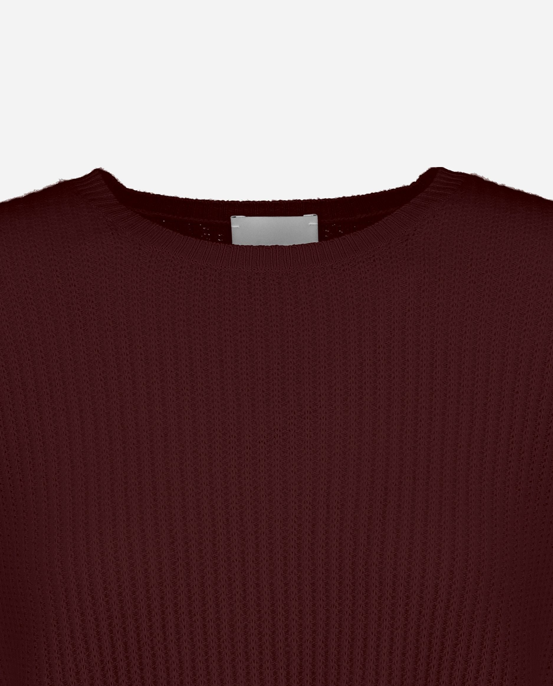 245-11193-69-S_hash_escaped_3 - Allude - 100% Cashmere Cashmere Damen Feinstrick Kastiger Schnitt Langarm Pullover Rot Rundhalsausschnitt SAPG::245-11193 Winter 2024/2025