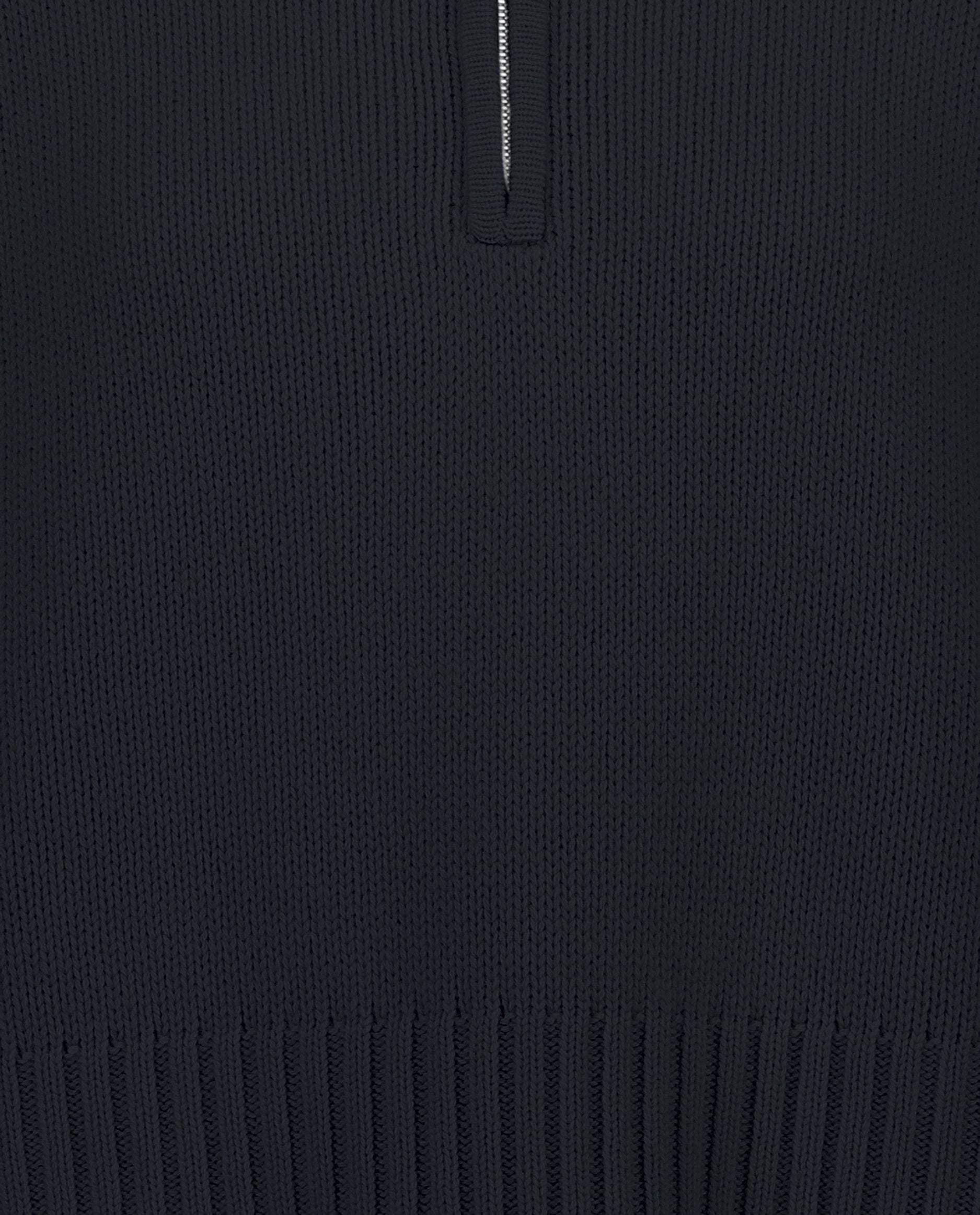 245-17644-14-S_hash_escaped_4 - Allude - 0 30% Cashmere 70% Wolle Damen Gerade Passform Grobstrick Langarm Navy Pullover SAPG::245-17644 Winter 2024/2025 Wolle