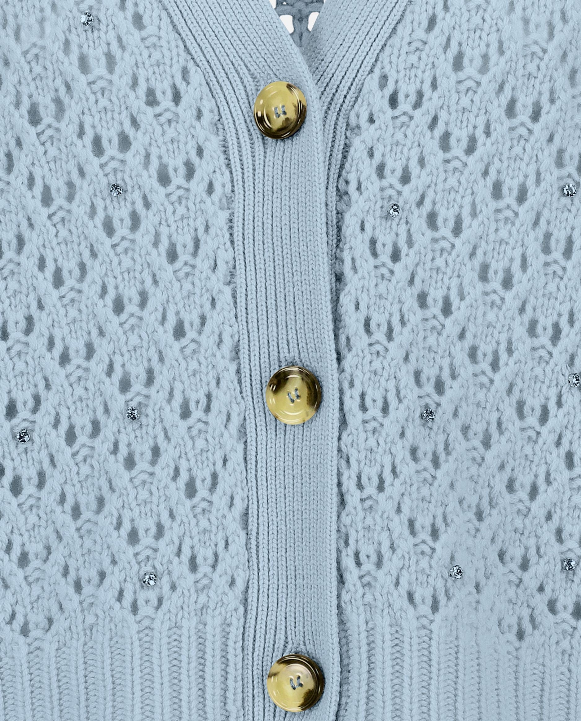 アイレネ　Eyelet High Gauge Cardigan 245-17680-11-S_hash_escaped_1.
