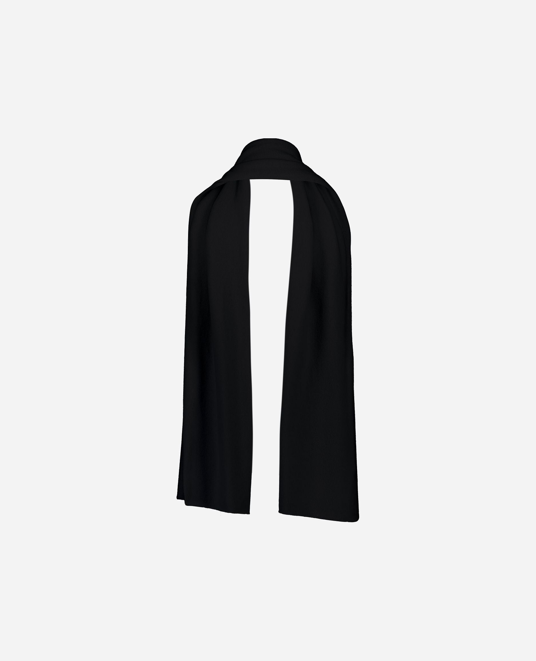 245-30025-90-one_hash_escaped_5 - Allude - 0 100% Cashmere Basic Cashmere Feinstrick Herren SAPG::245-30025 Schal Schwarz Winter 2024/2025