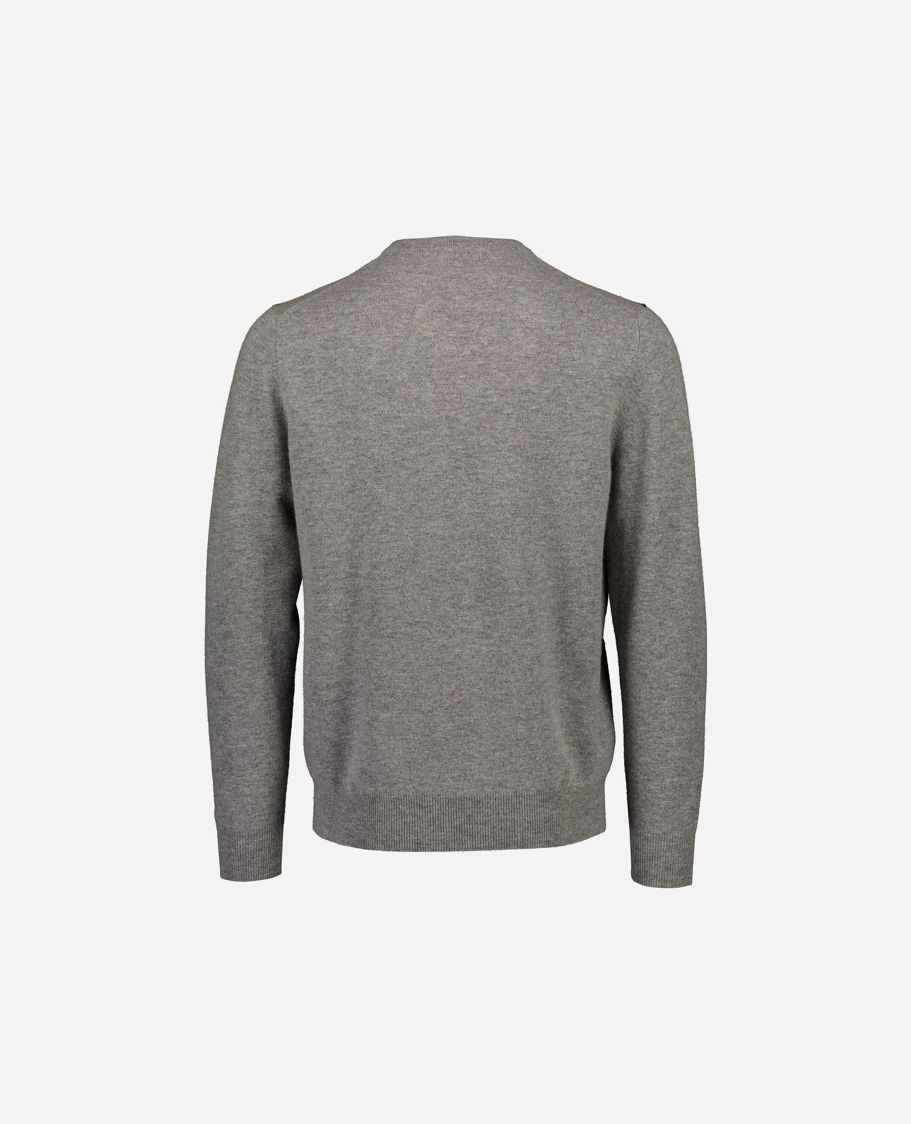 245-37070-comb-1-2 - Allude - 30% Cashmere 70% Wolle Feinstrick Gerade Passform Herren Langarm Pullover Rundhalsausschnitt SAPG::245-37070 Sonstige Winter 2024/2025 Wolle