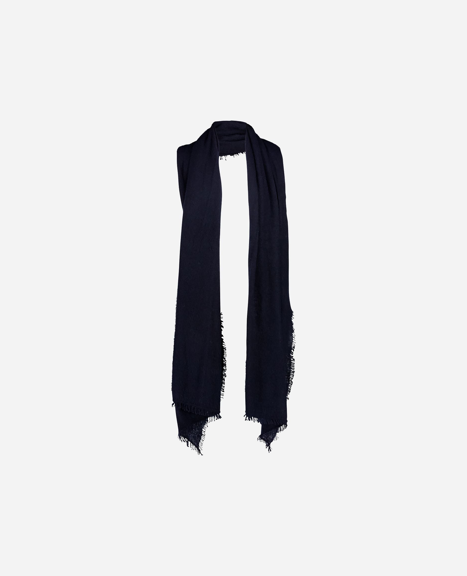 245-90040-14-one_hash_escaped_2 - Allude - 0 100% Cashmere Cashmere Damen Feinstrick Navy SAPG::245-90040 Schal Winter 2024/2025