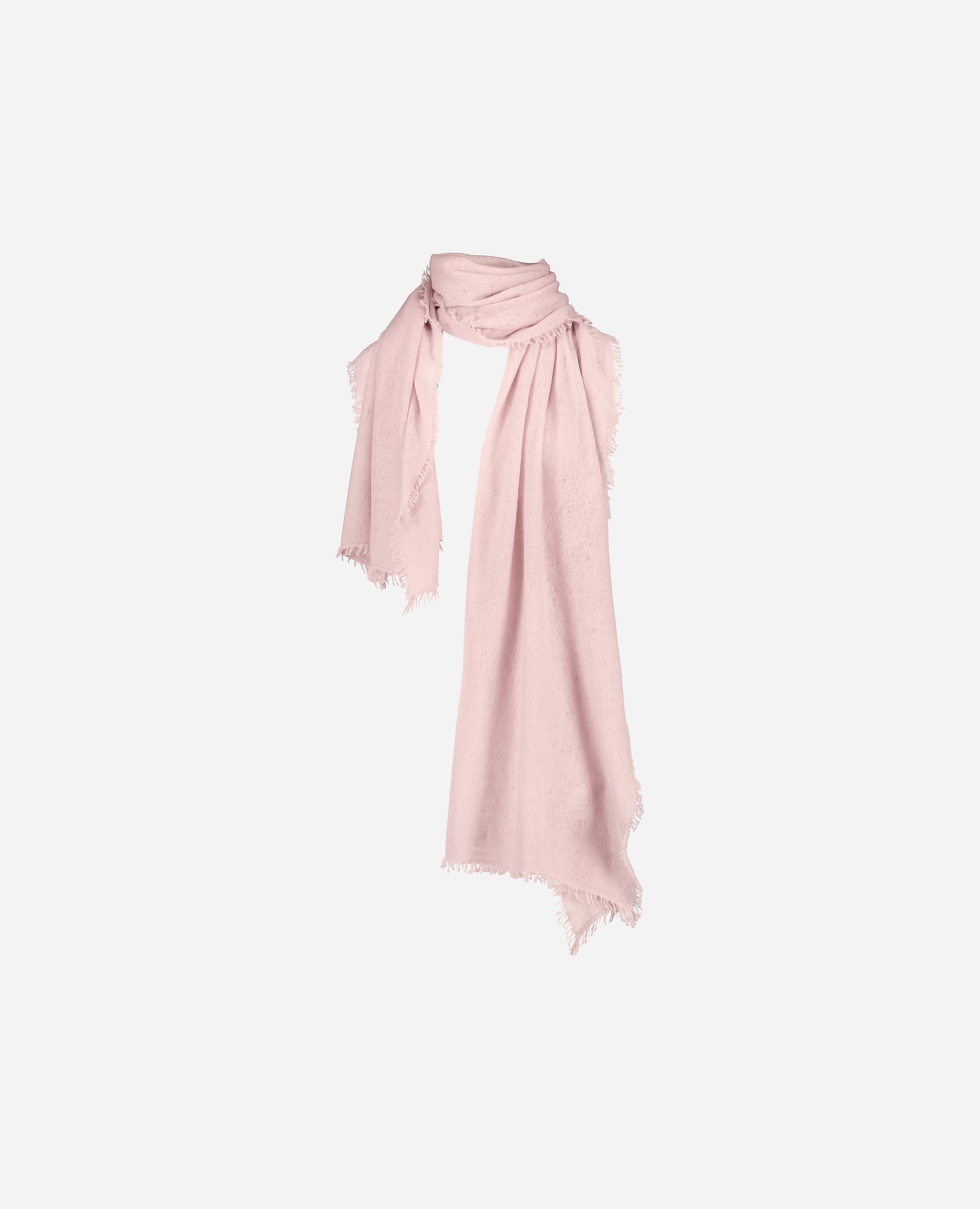 245-90040-61-one_hash_escaped_1 - Allude - 0 100% Cashmere Cashmere Damen Feinstrick Rose SAPG::245-90040 Schal Winter 2024/2025